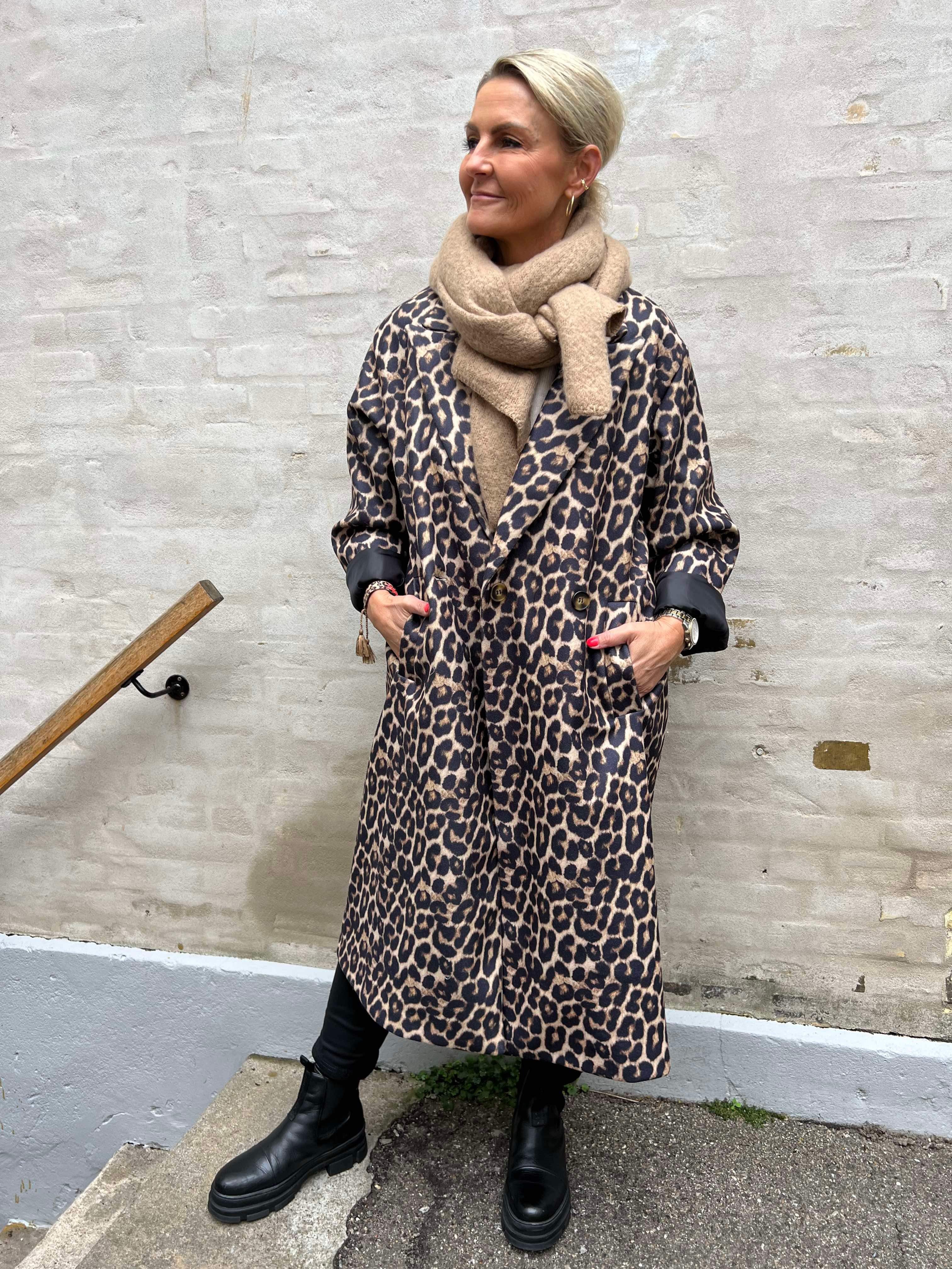 Cleo coat leopard