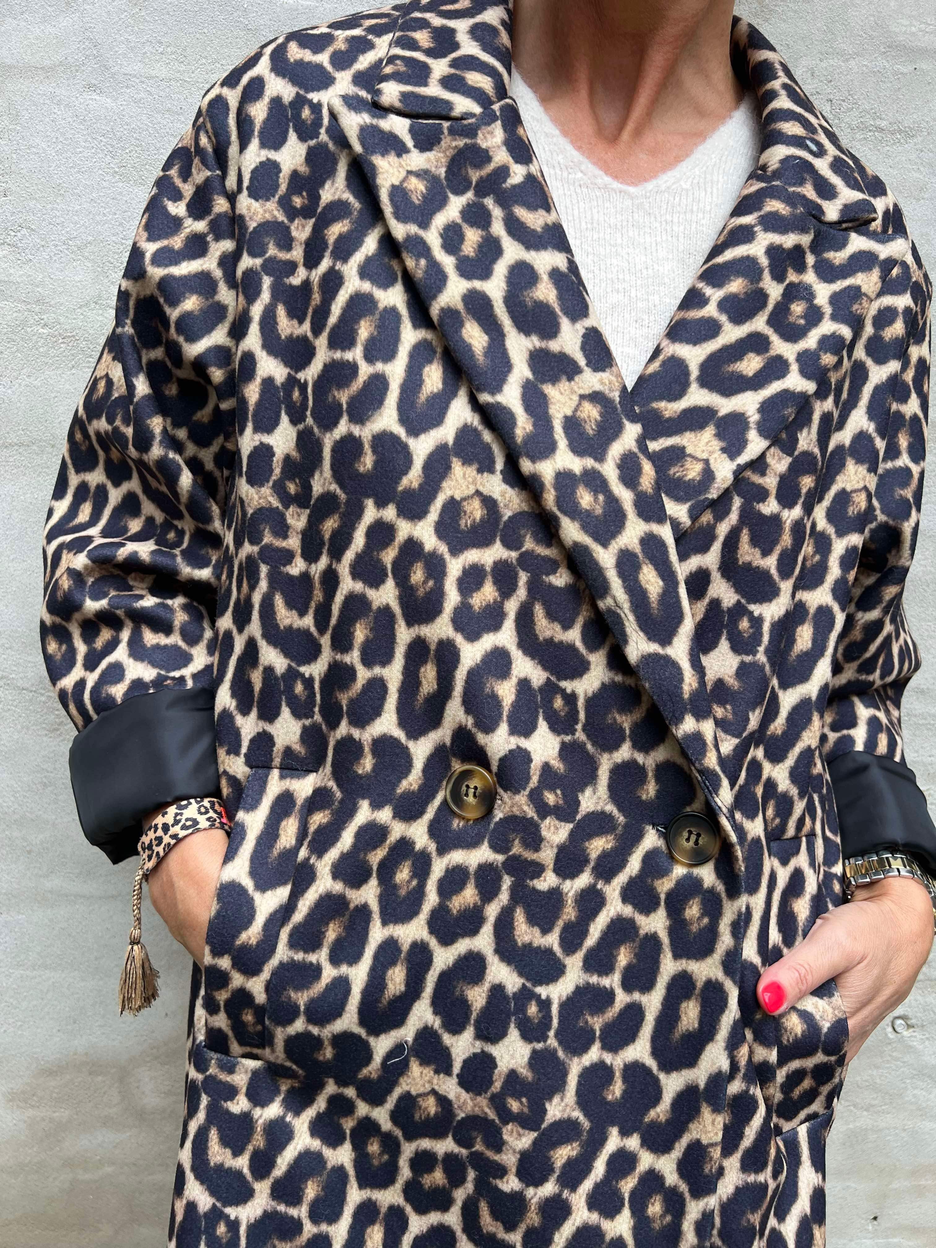 Cleo coat leopard