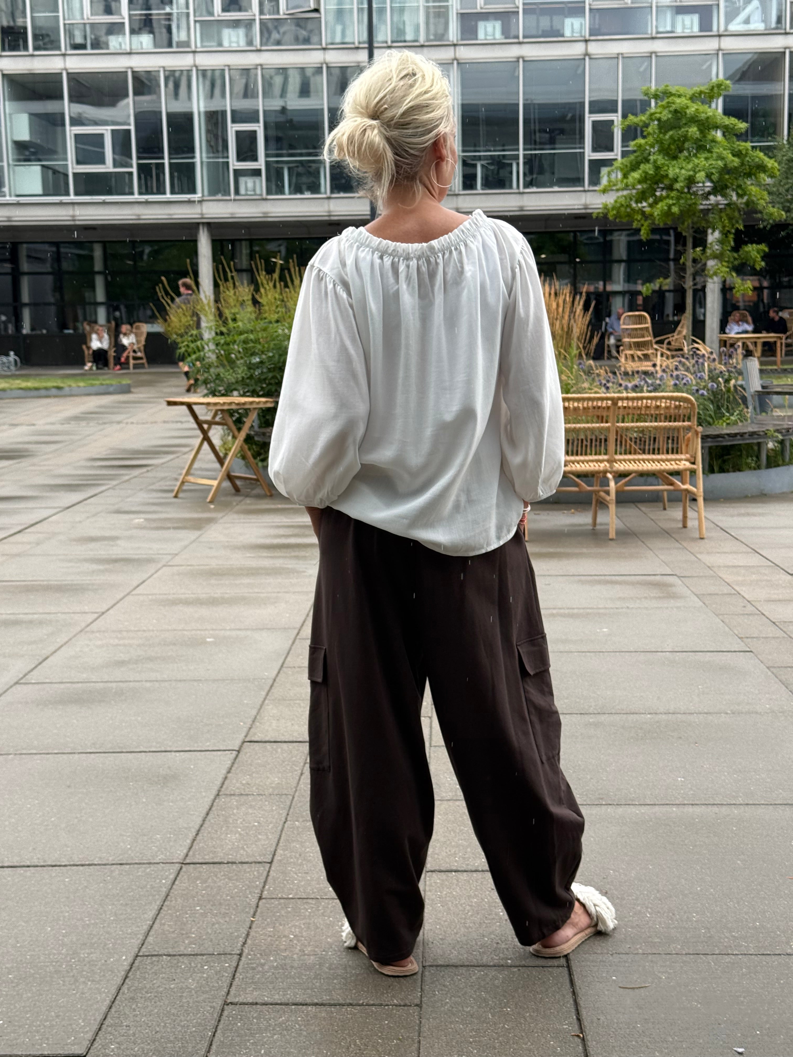 PREORDER-Juniper Blouse- Off White