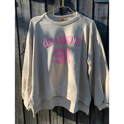 Los Angeles sweatshirt white