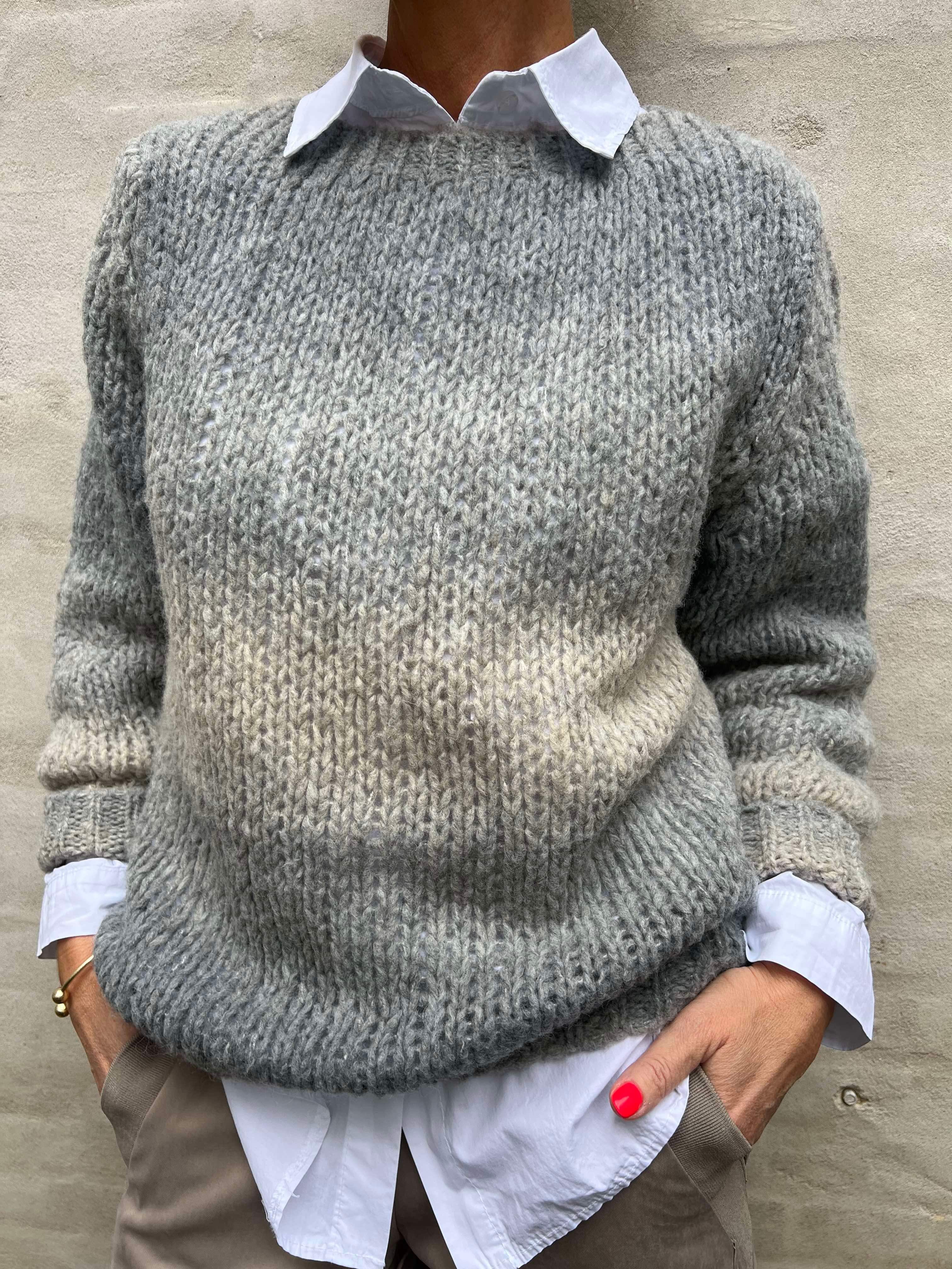 Renee knit grey