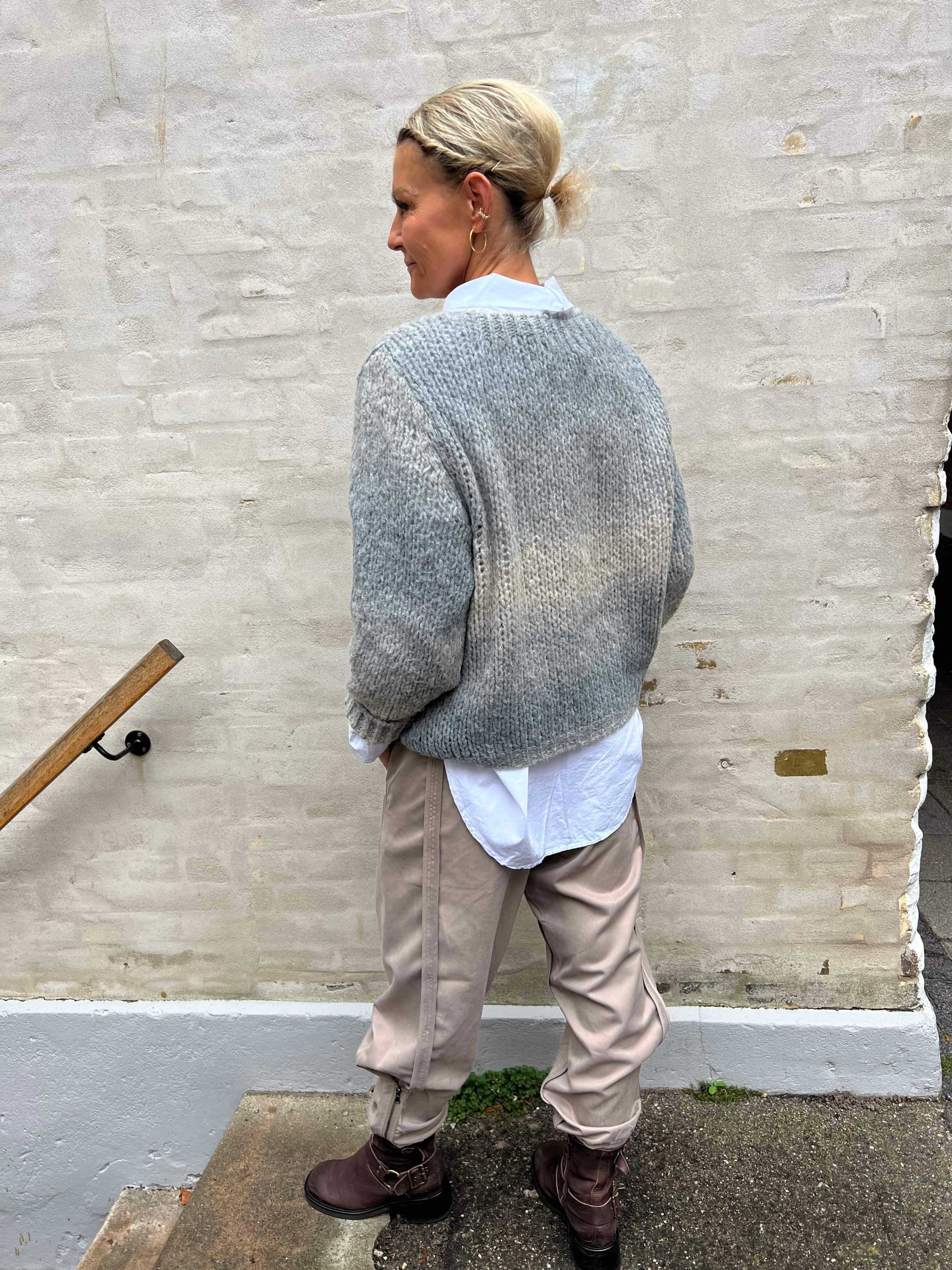 MollieGO lu pants grey sand