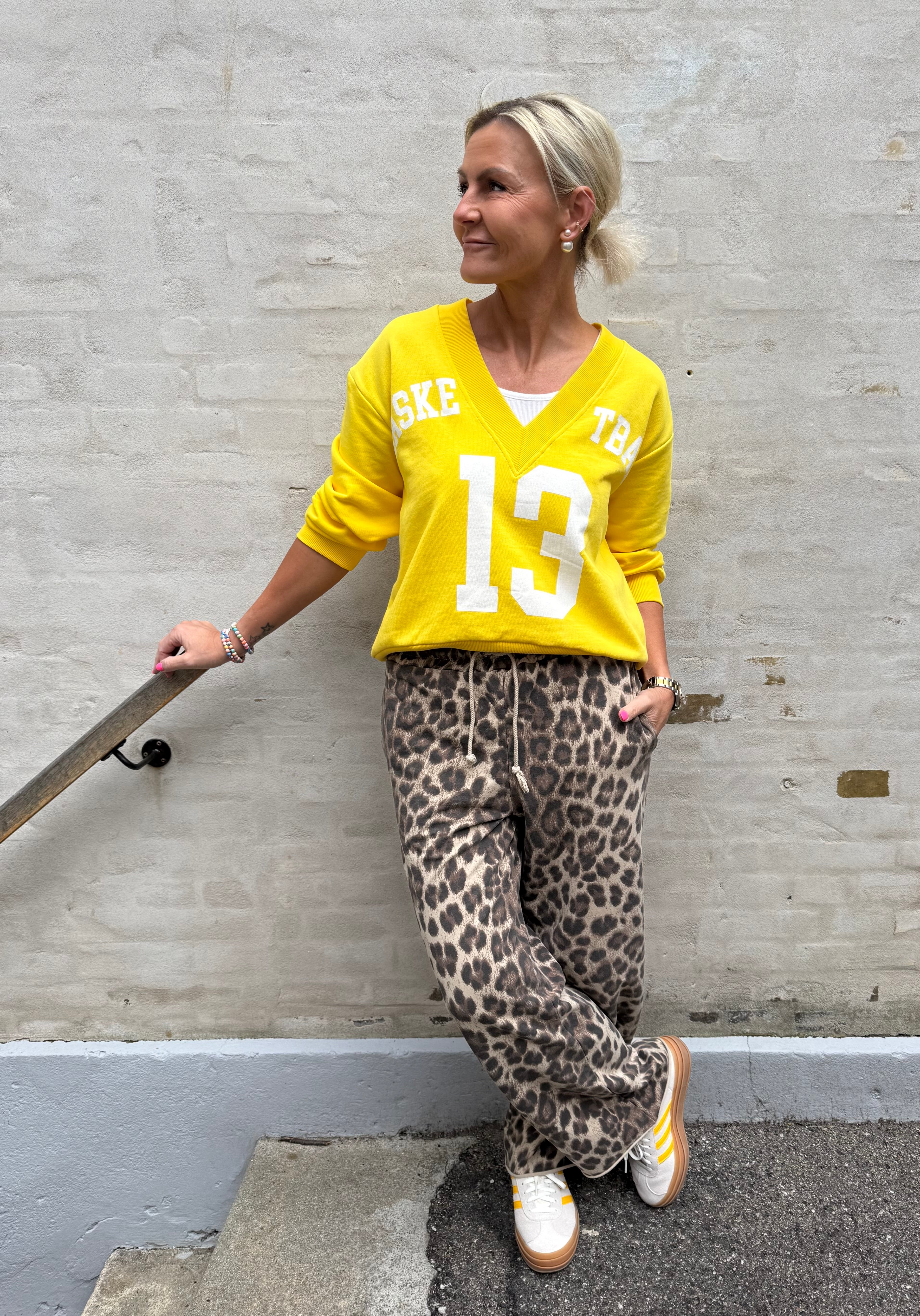 Basket Sweatshirt - Giallo