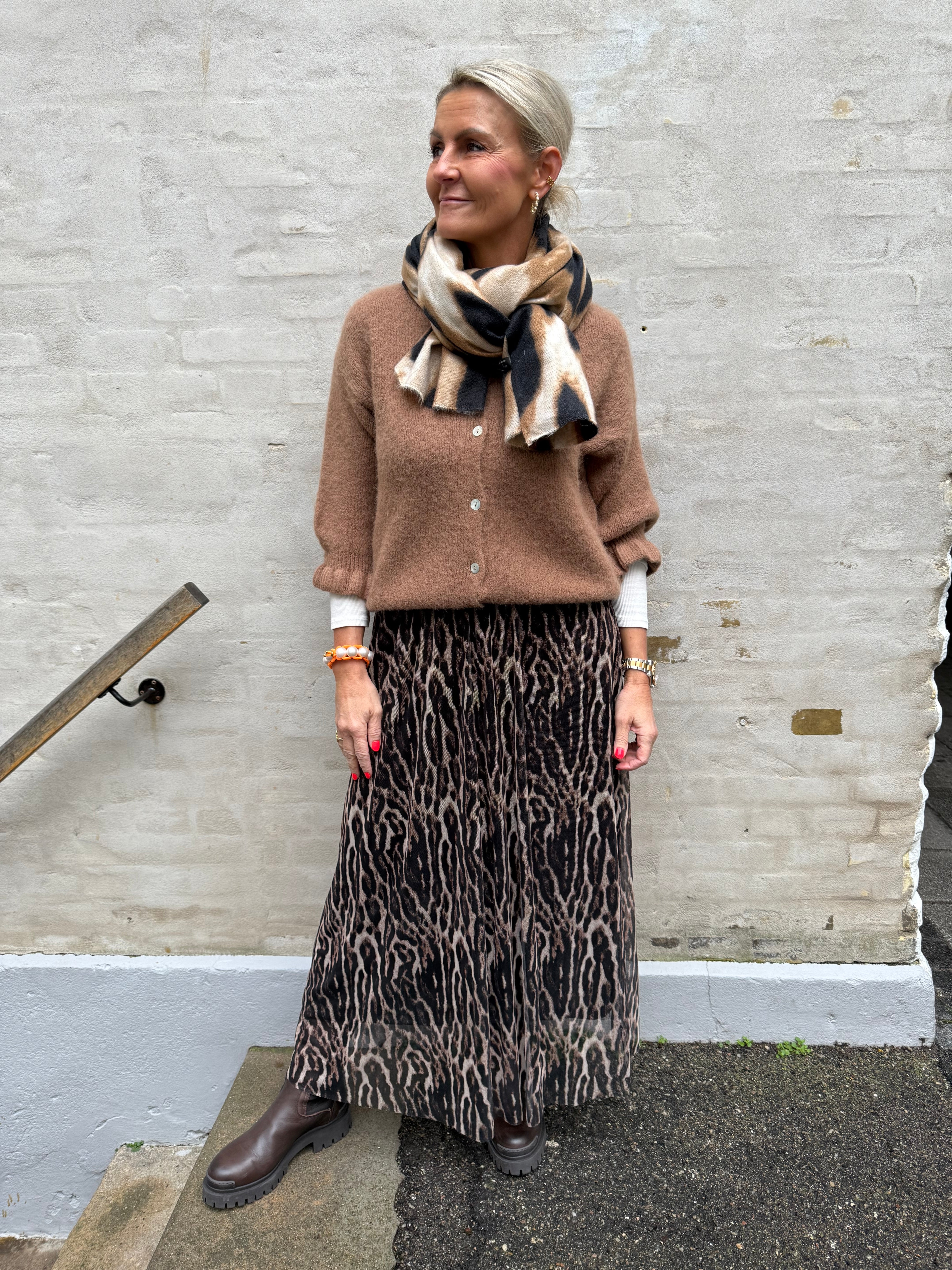 Presley Skirt - Leo Print