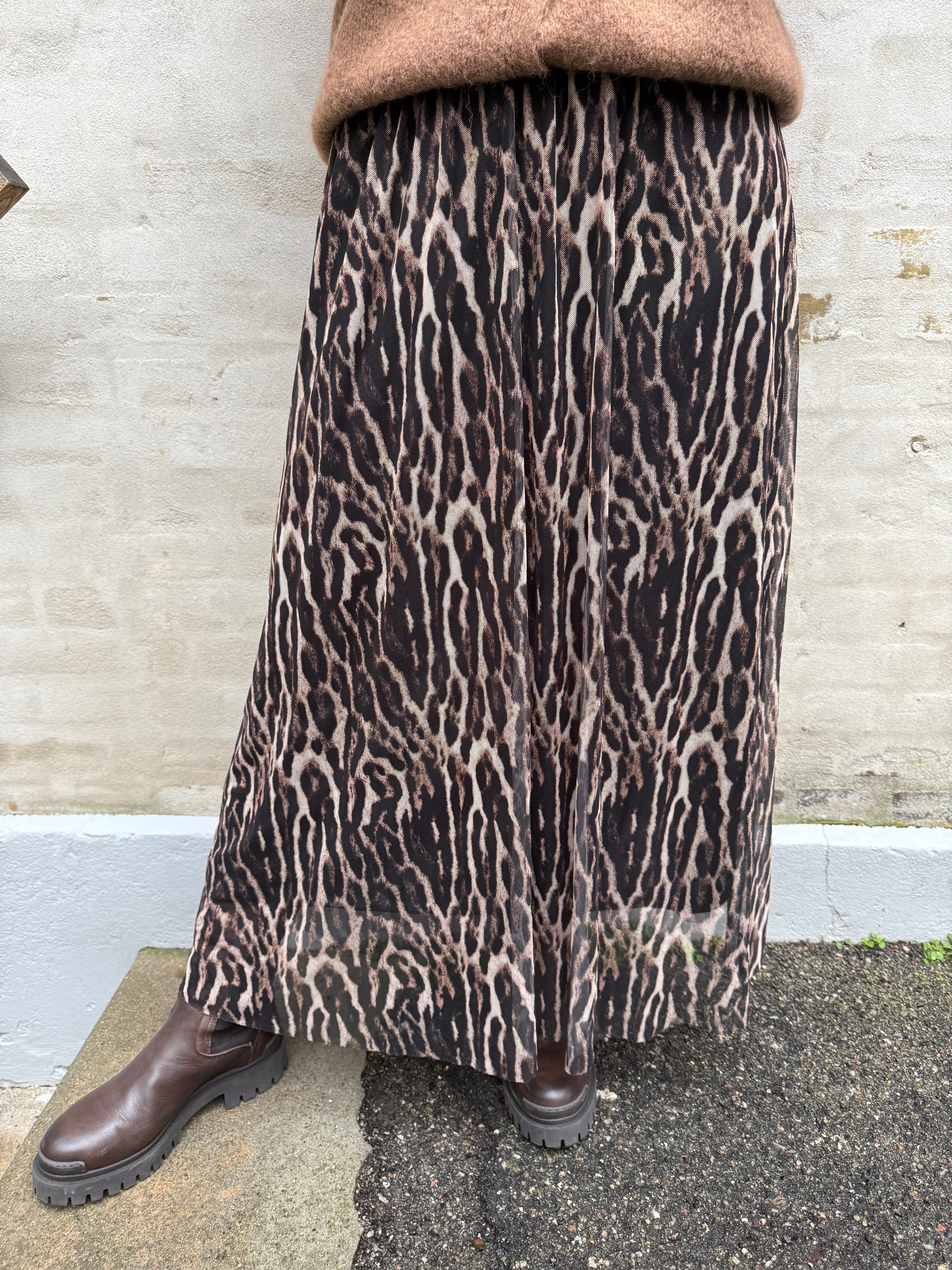 Presley Skirt - Leo Print