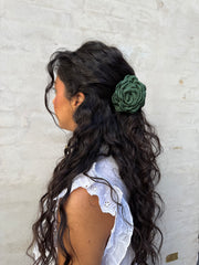 Hana Rose Hårklemme - army