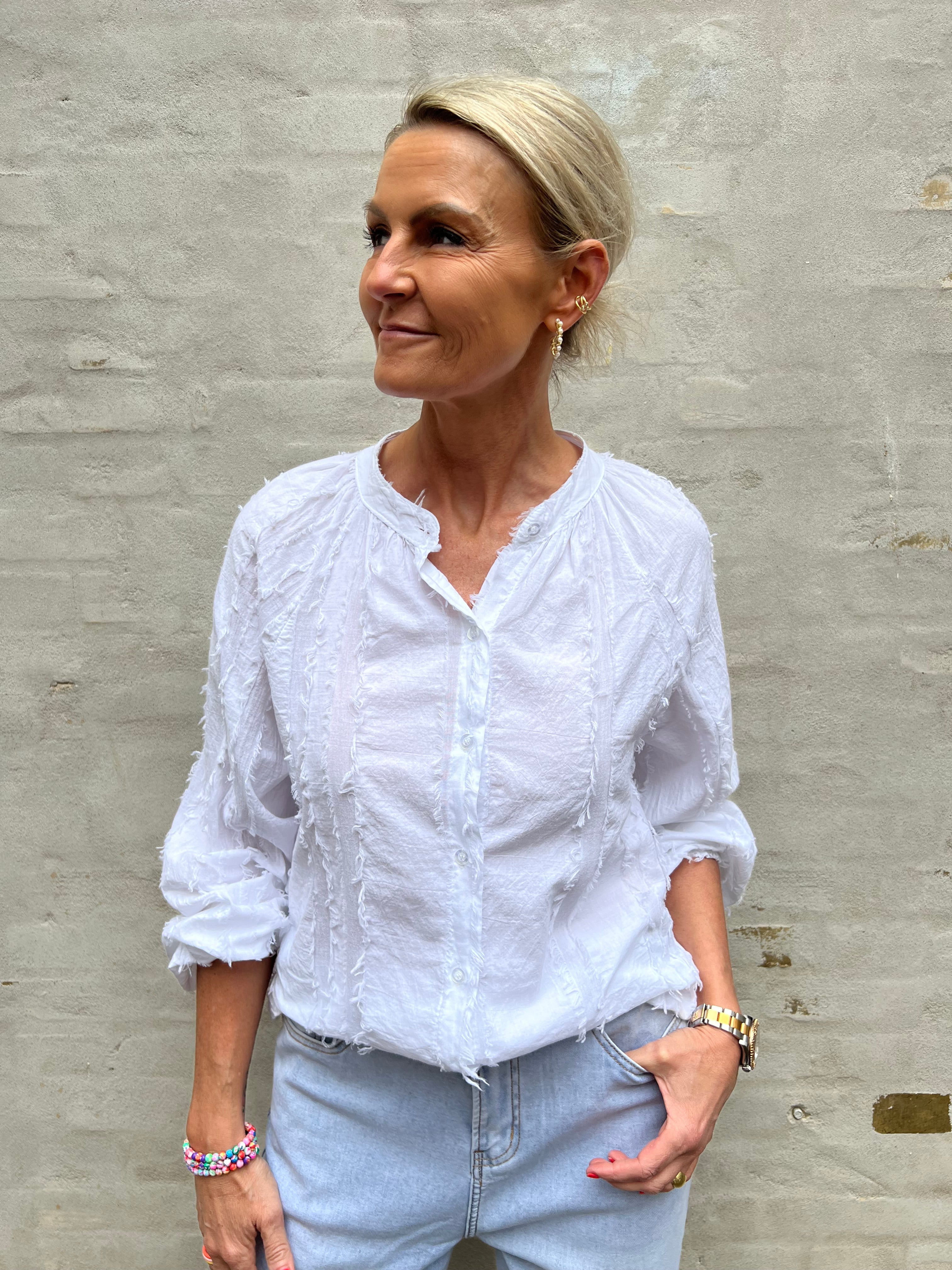 Rosamee shirt white