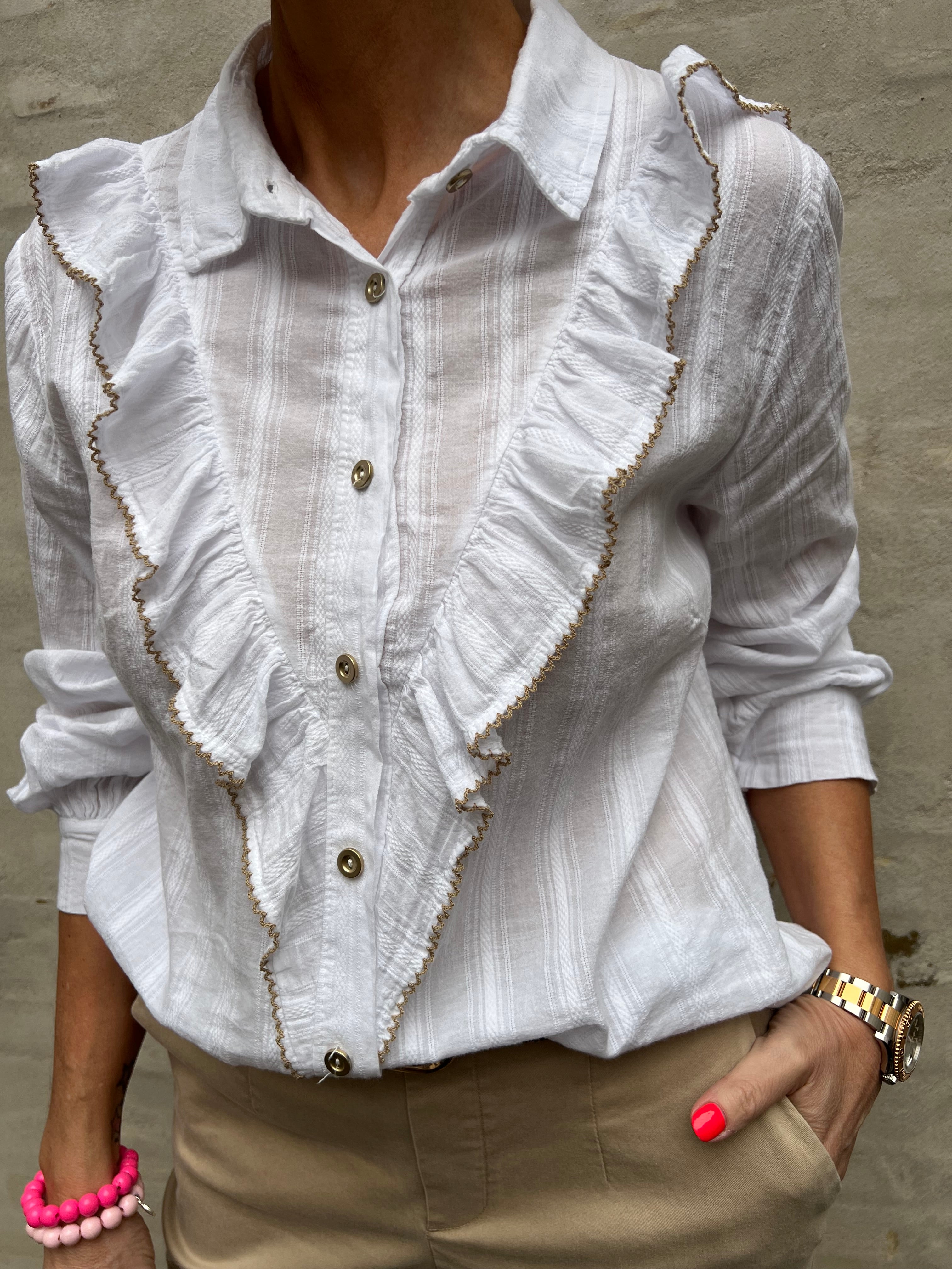 Laurette shirt white/beige