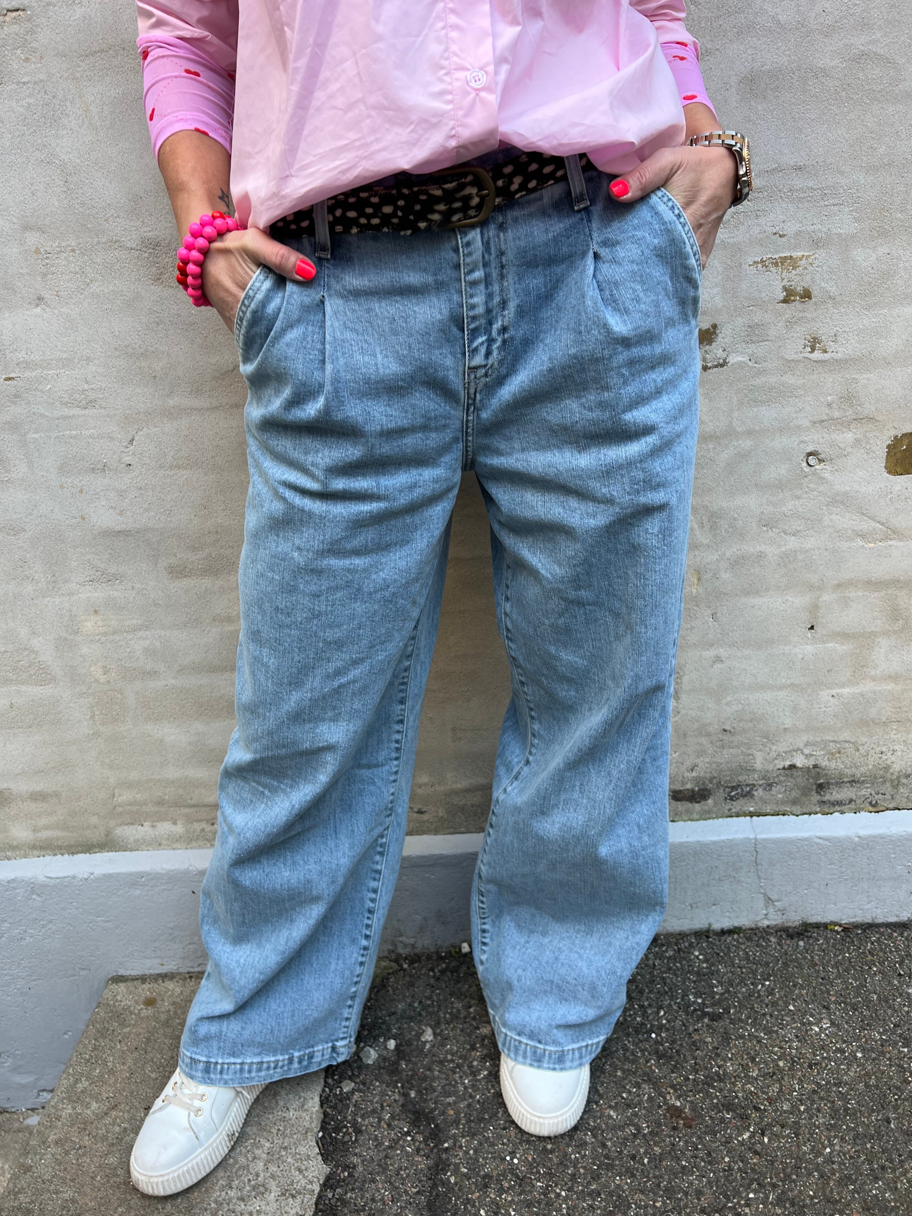 Russel baggy jeans lt. denim