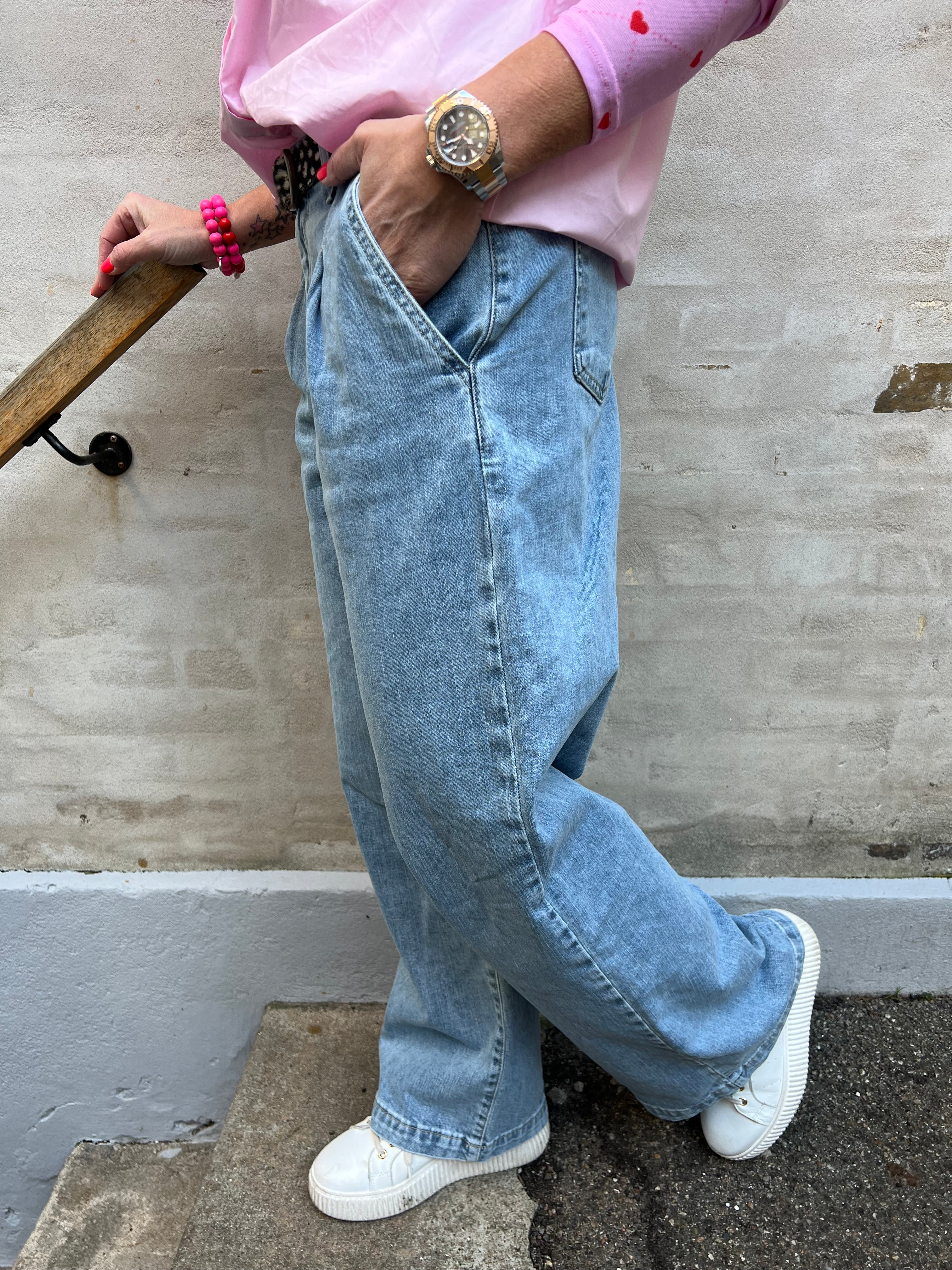 Russel baggy jeans lt. denim