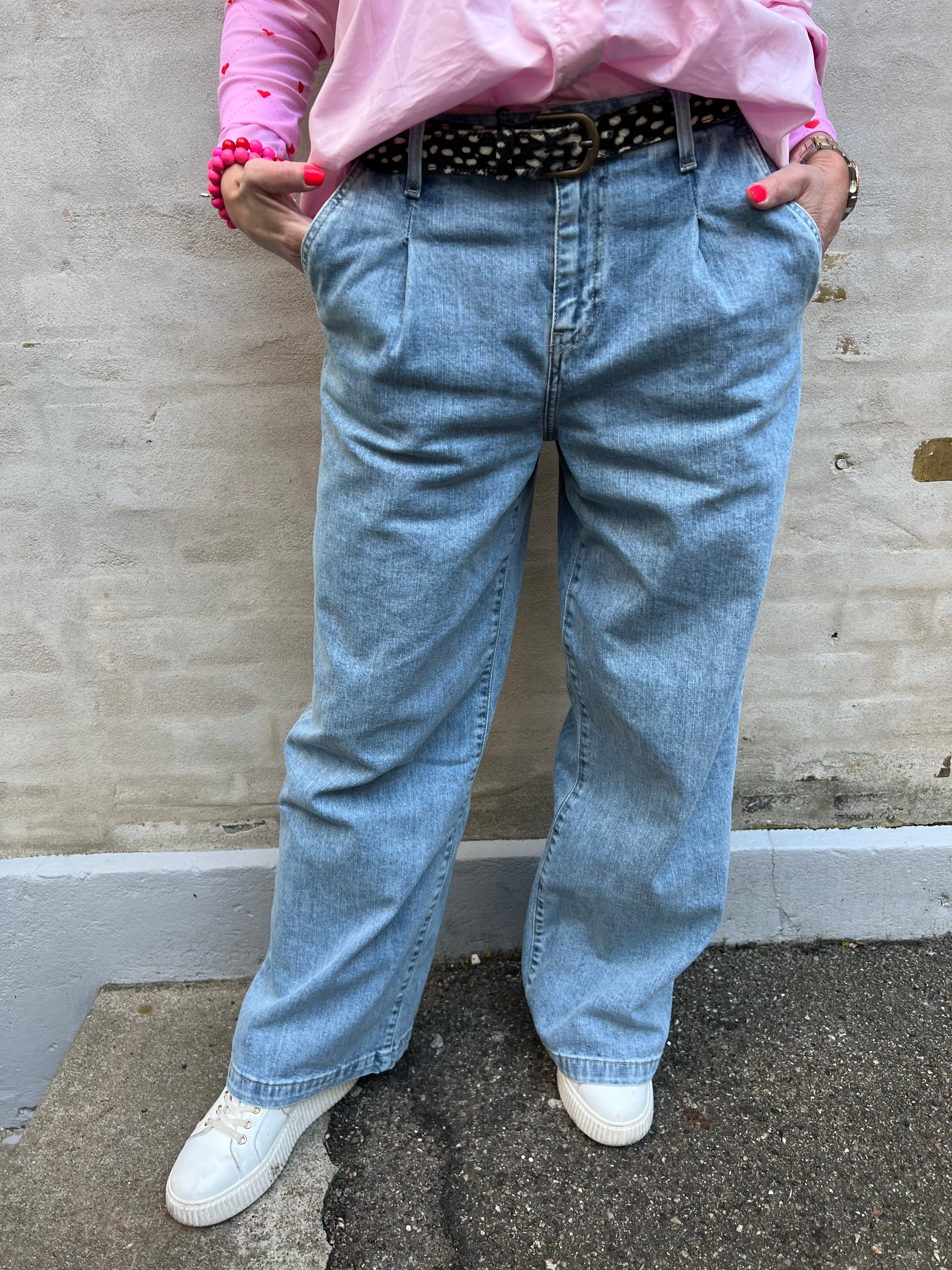 Russel baggy jeans lt. denim