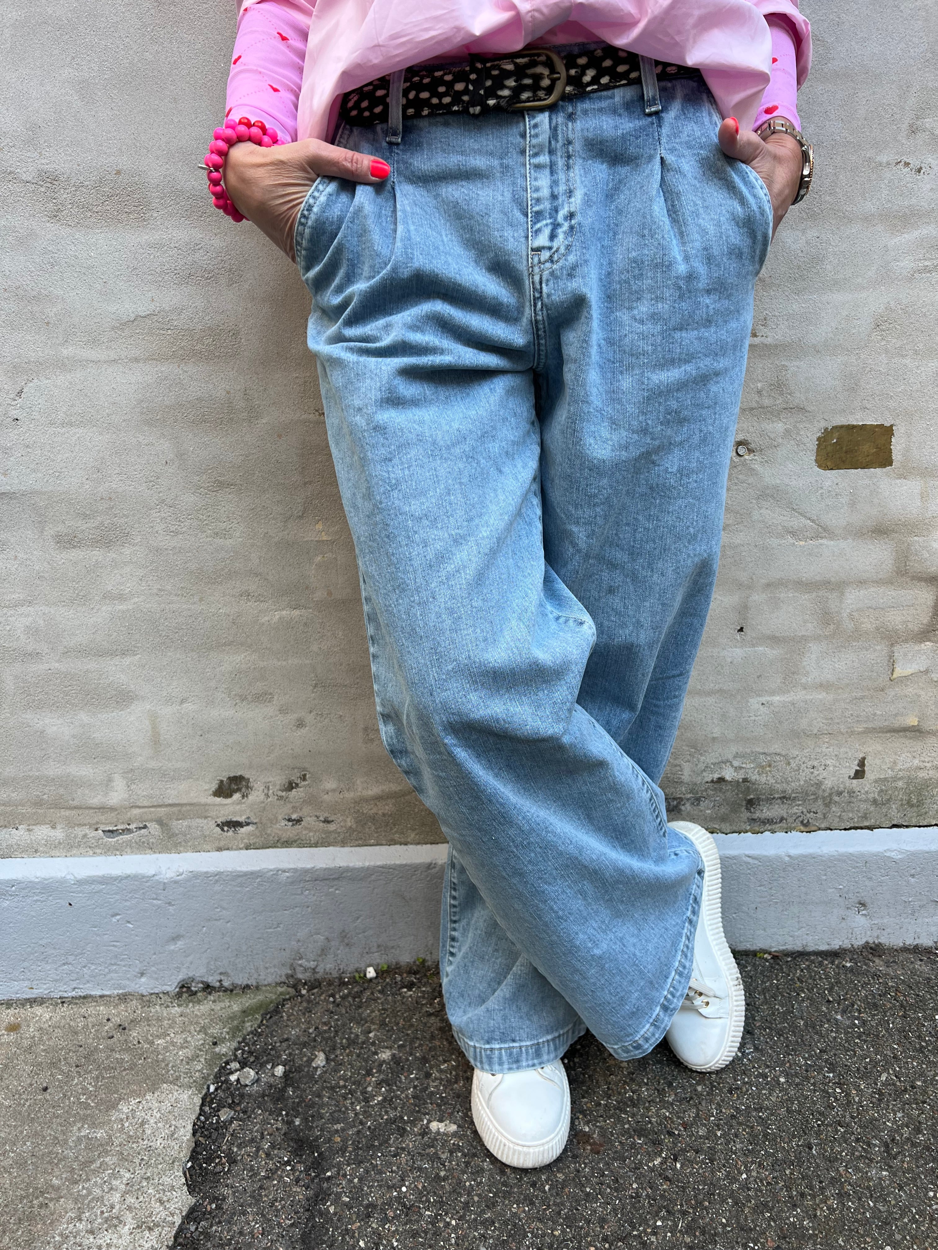 Russel baggy jeans lt. denim