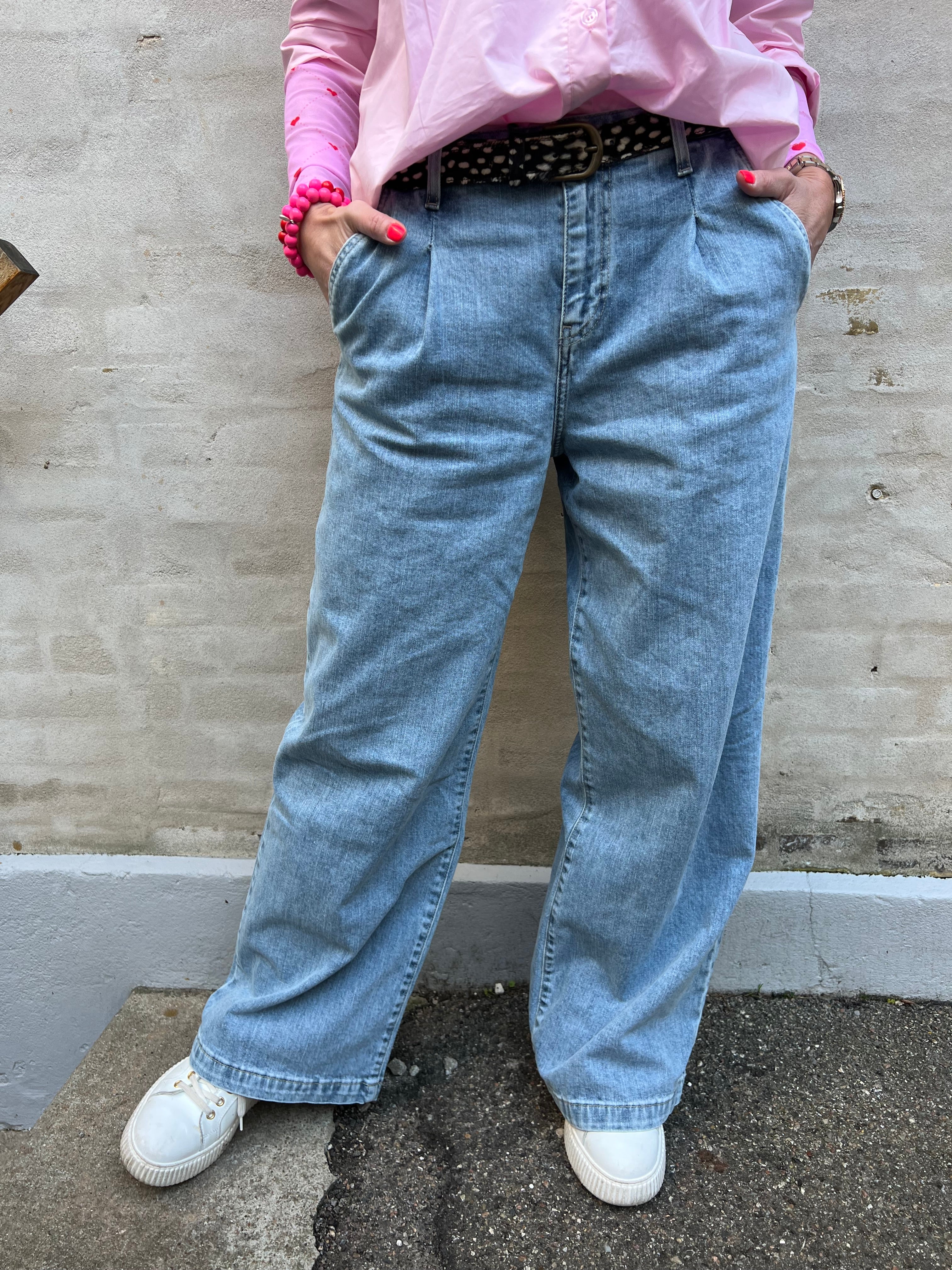 Russel baggy jeans lt. denim