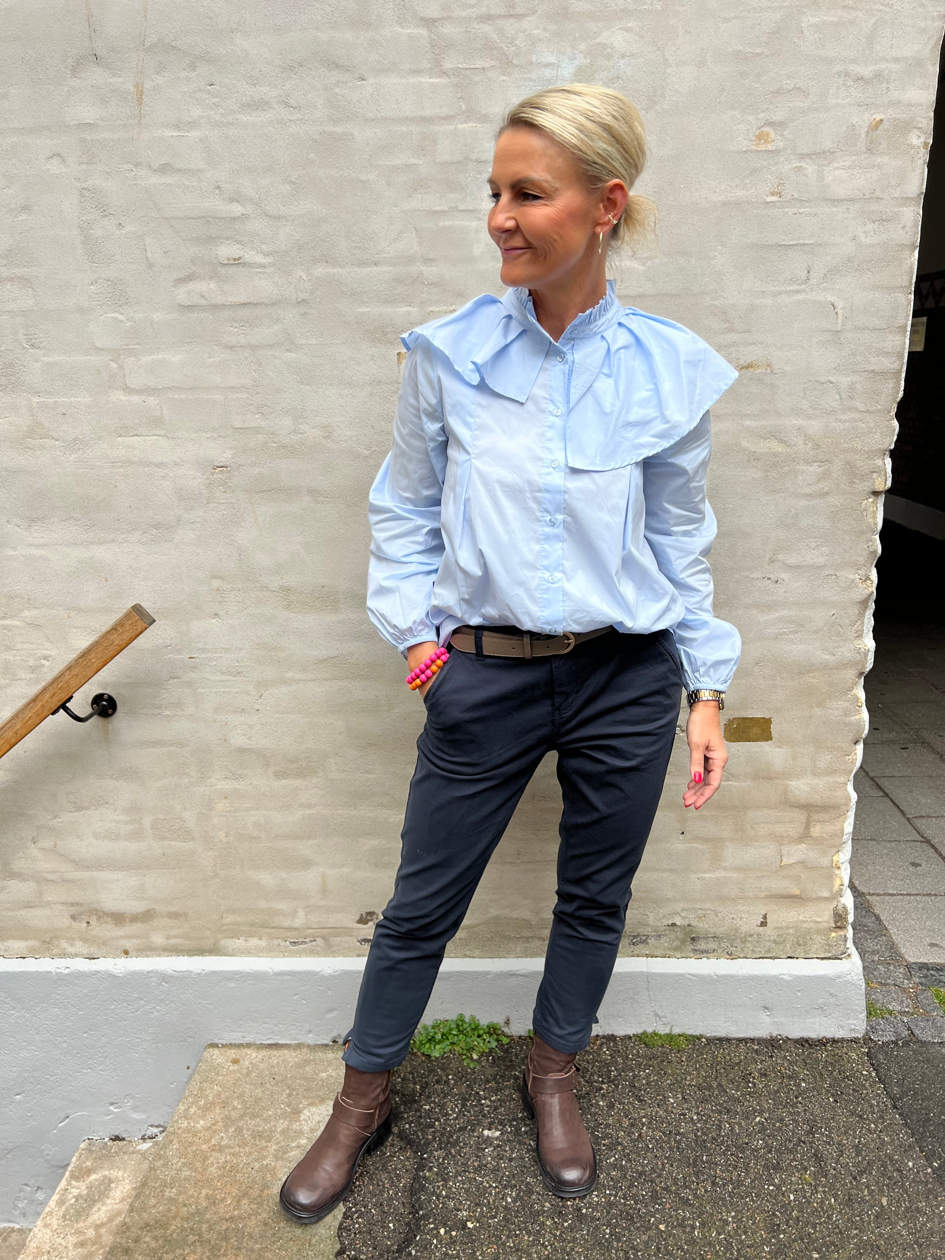 Alysia antoinett shirt cashmere blue