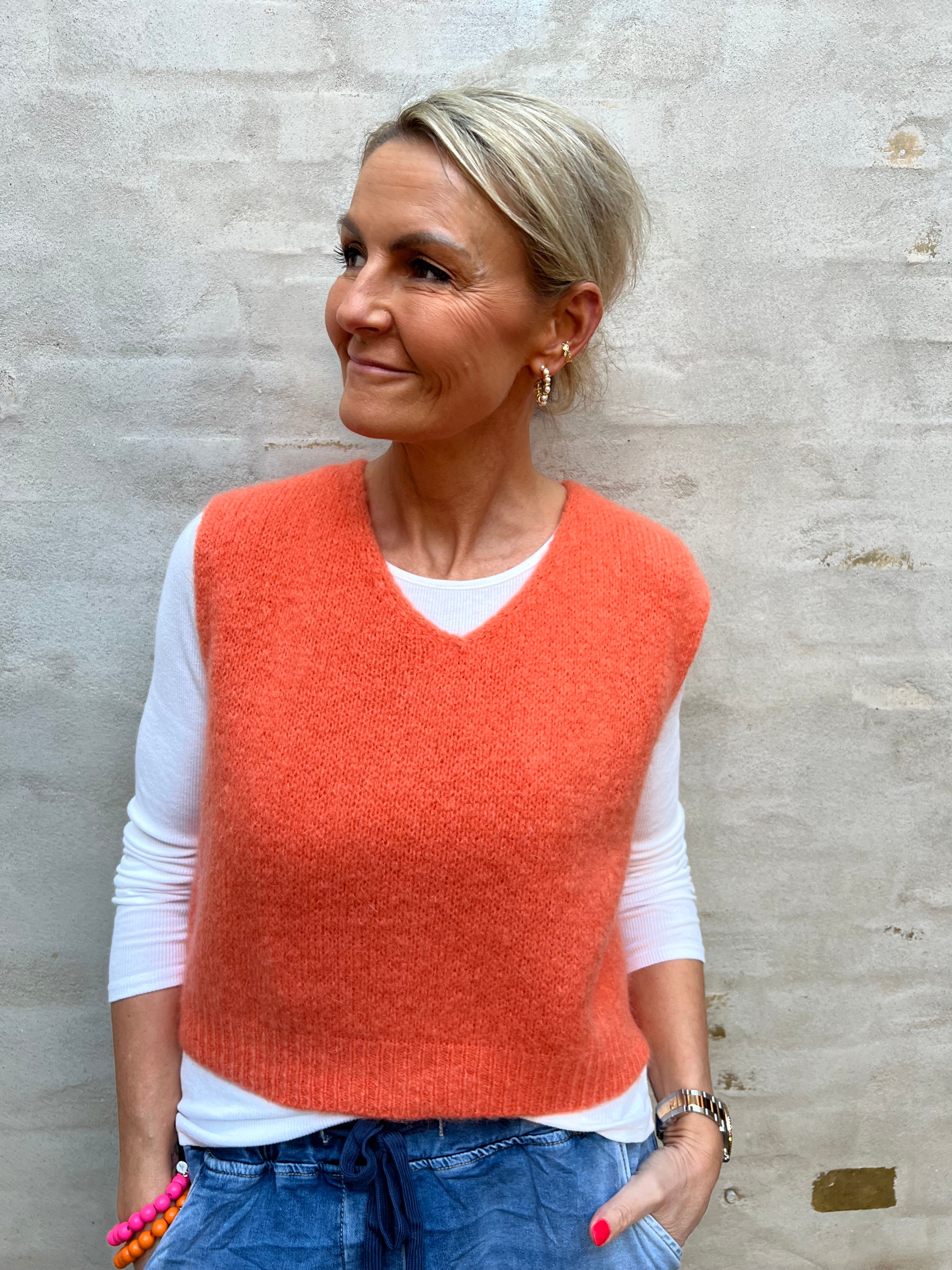 Marlene vest  orange