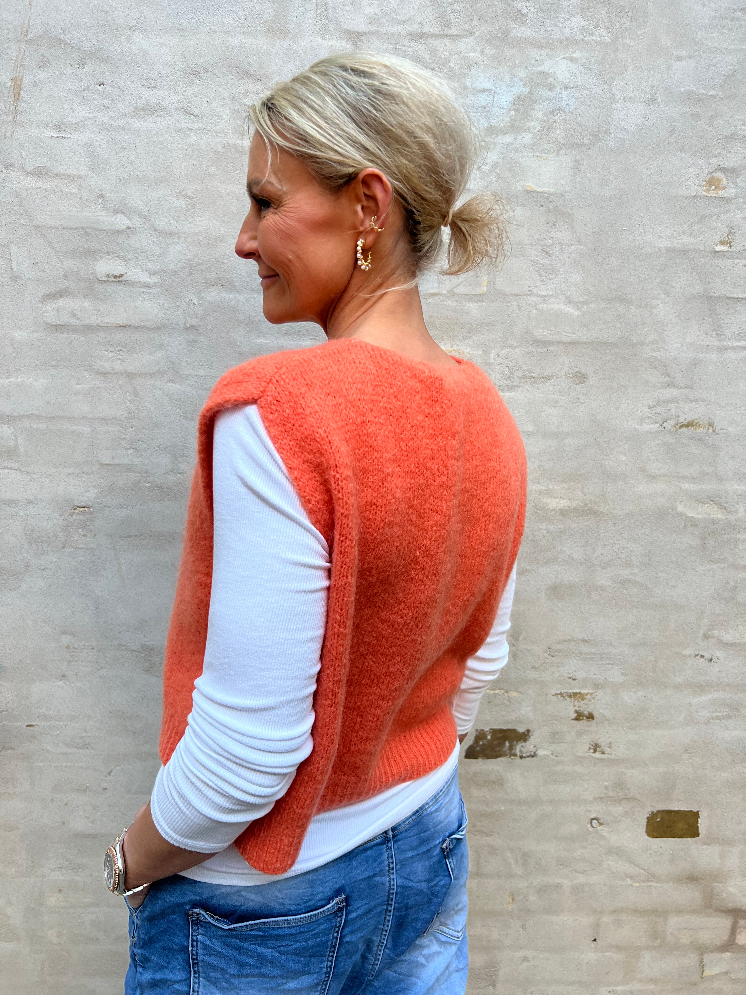 Marlene vest  orange