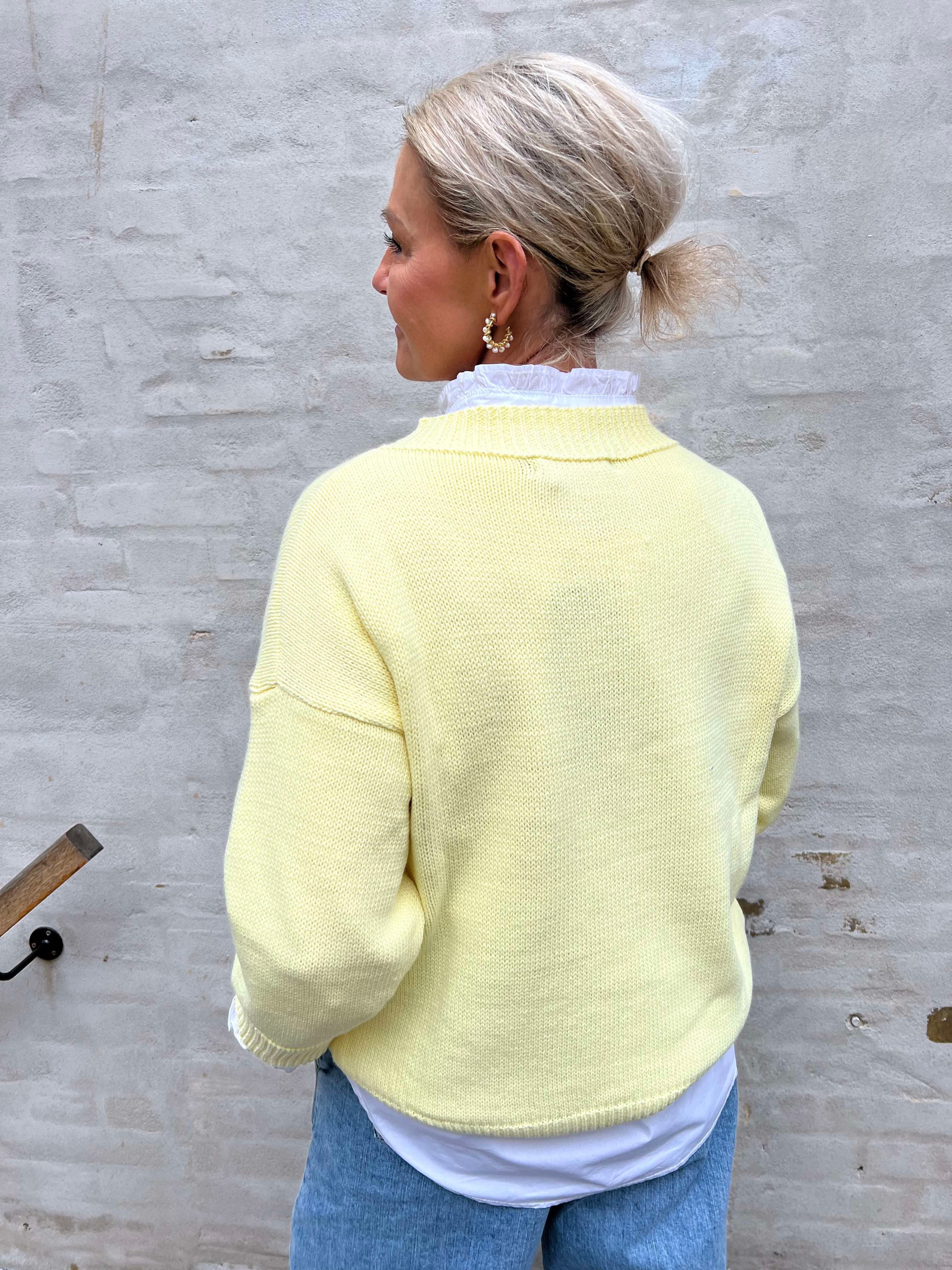 Auroette knit yellow