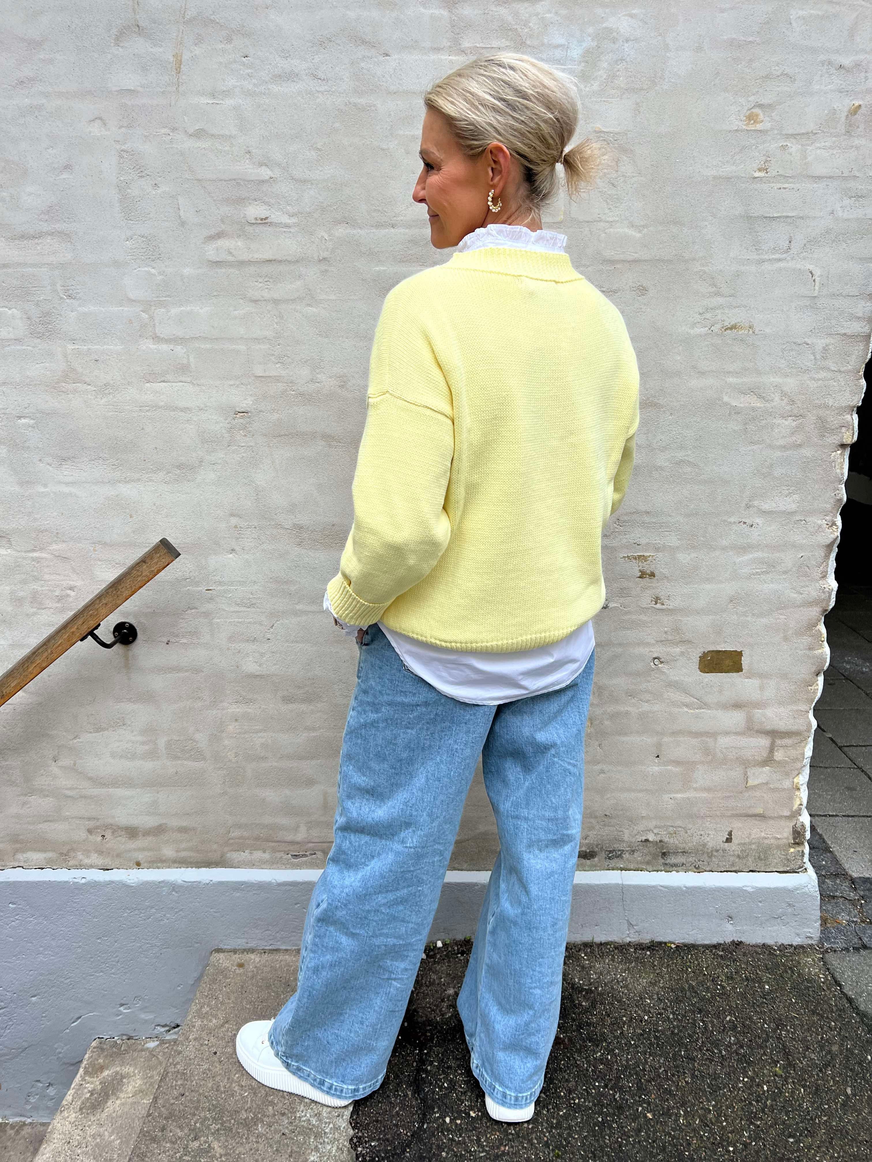 Auroette knit yellow