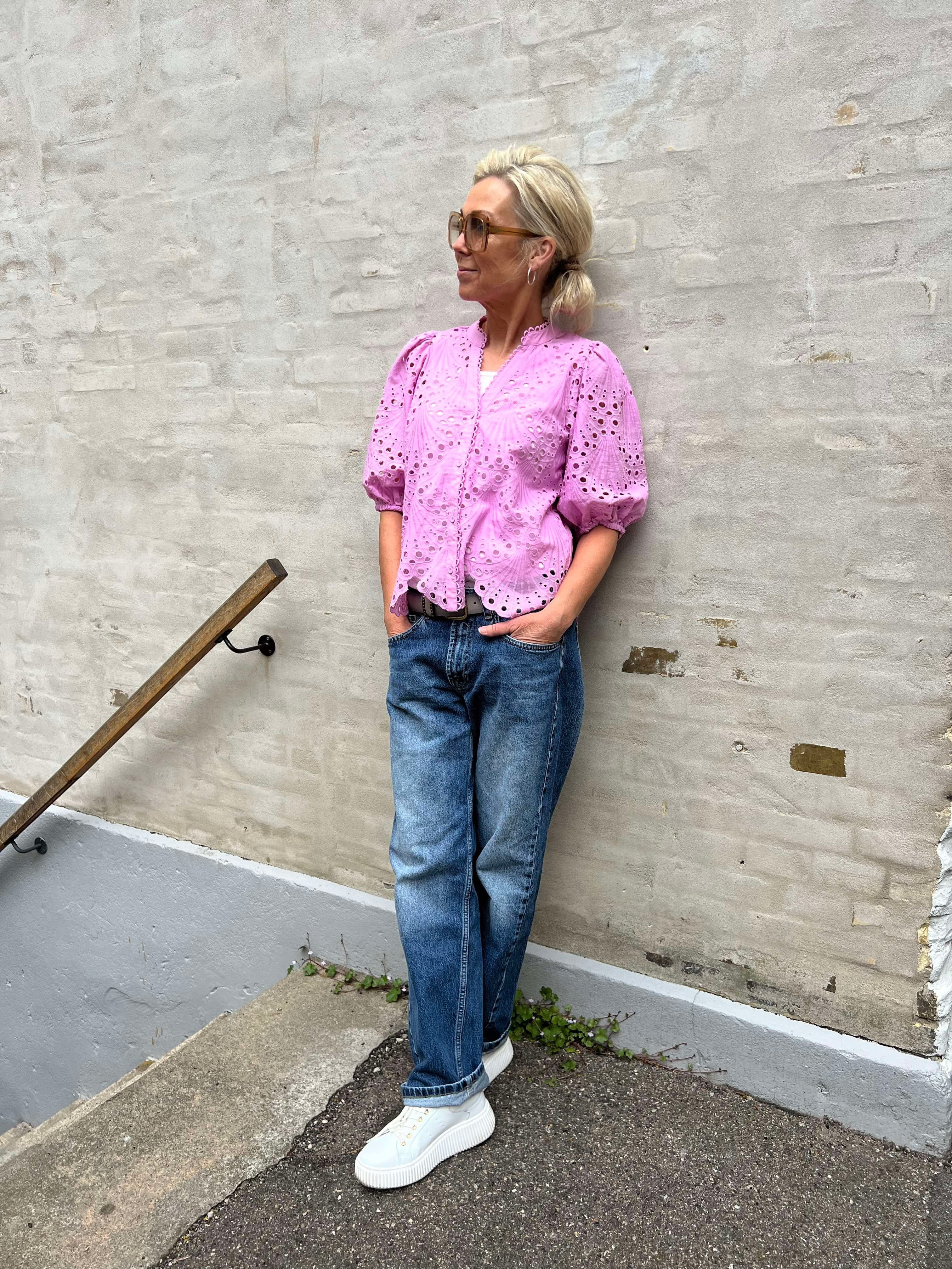 Naya Anglaise Shirt Orchid
