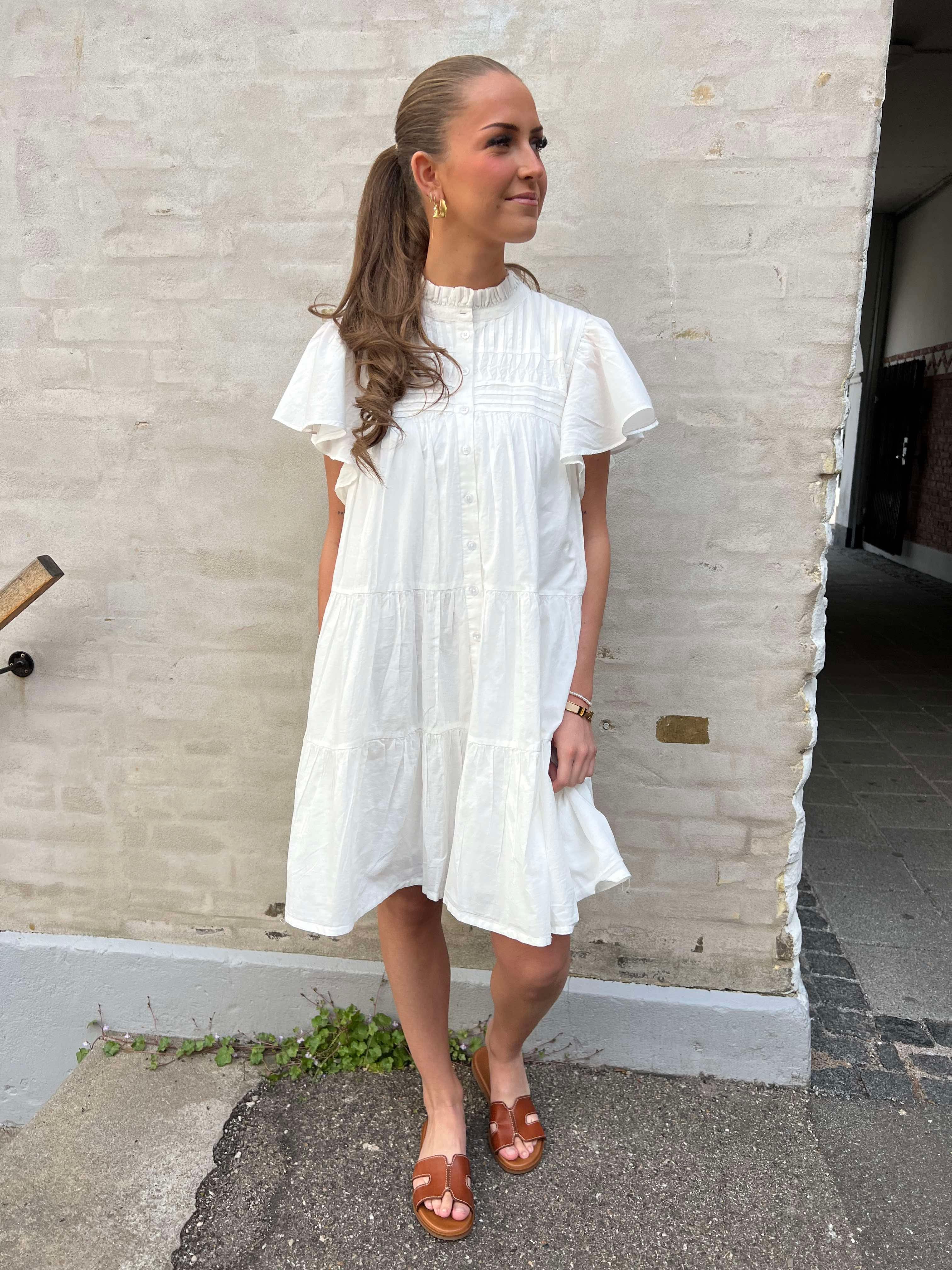Naya Shirt Dress Cloud Dancer