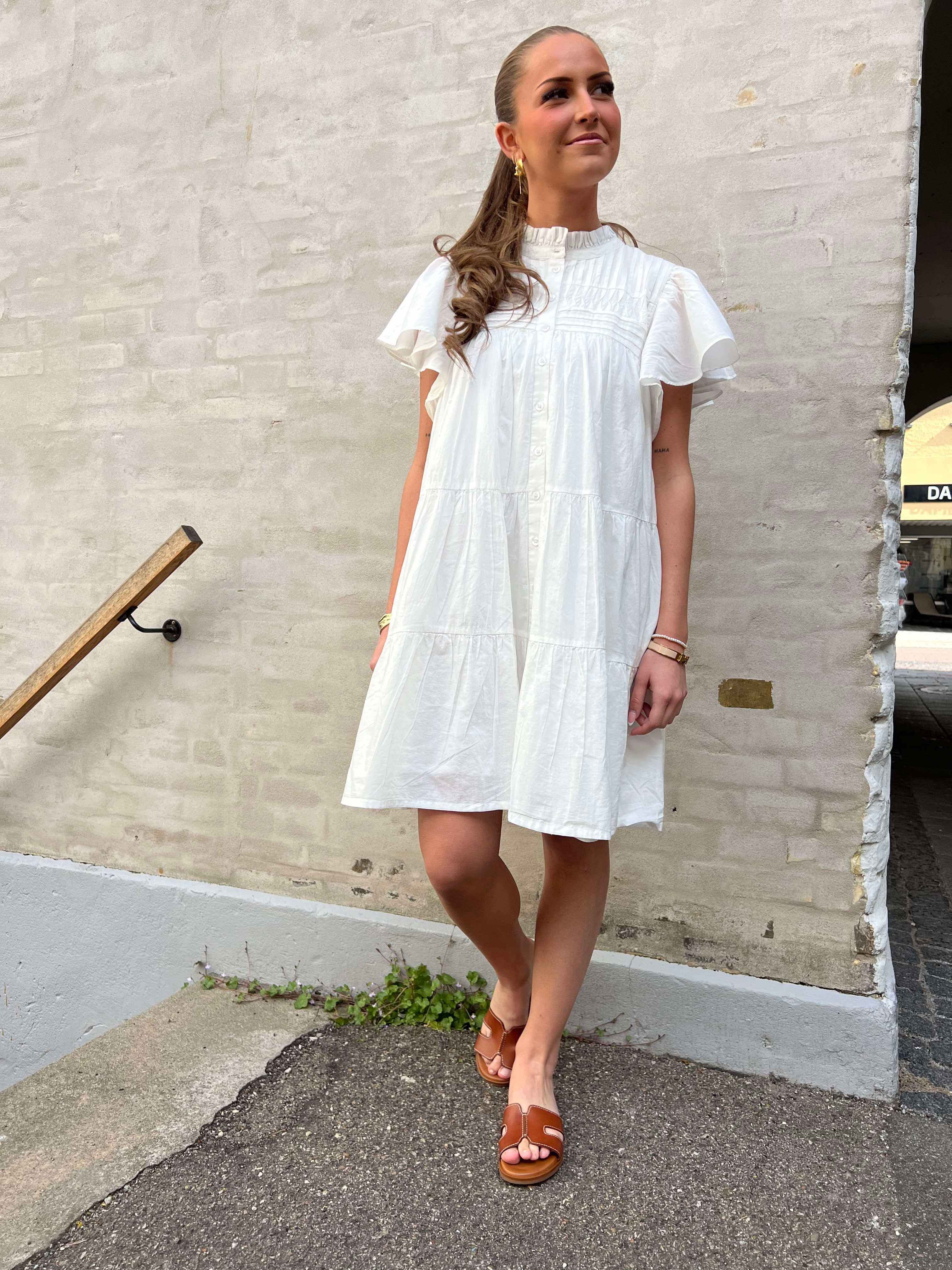 Naya Shirt Dress Cloud Dancer