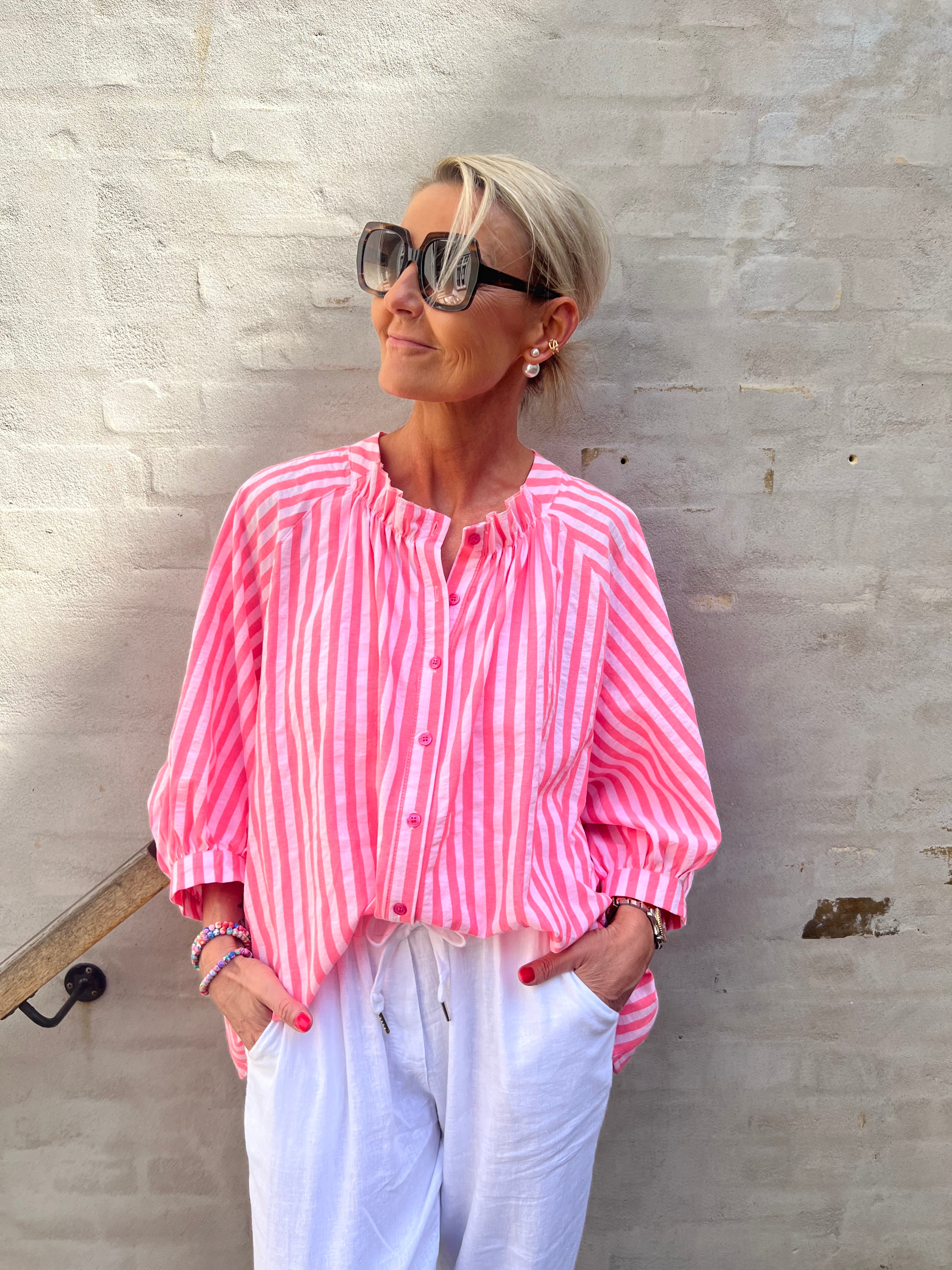 Elly shirt coral