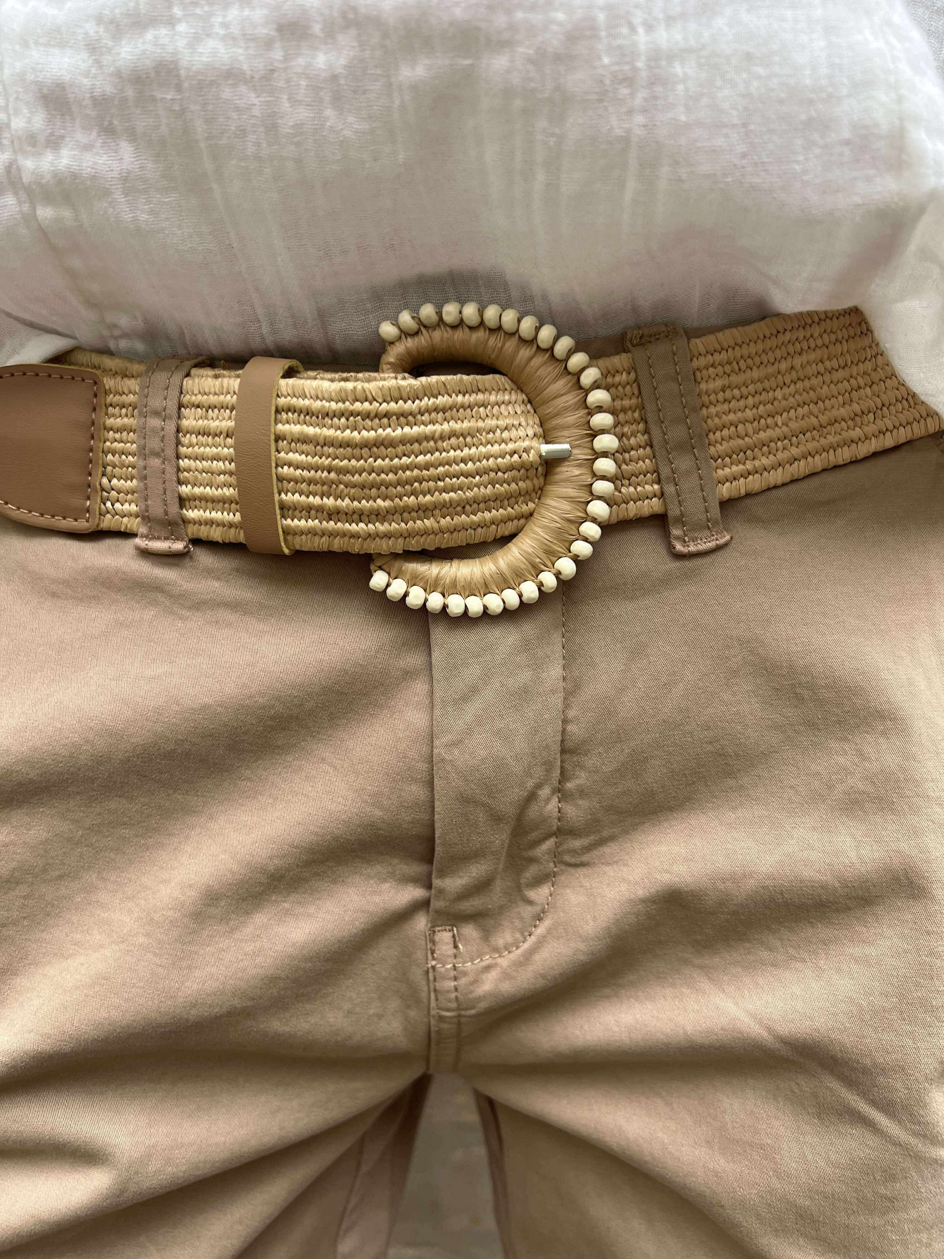 JAMILA jute belt - Nature