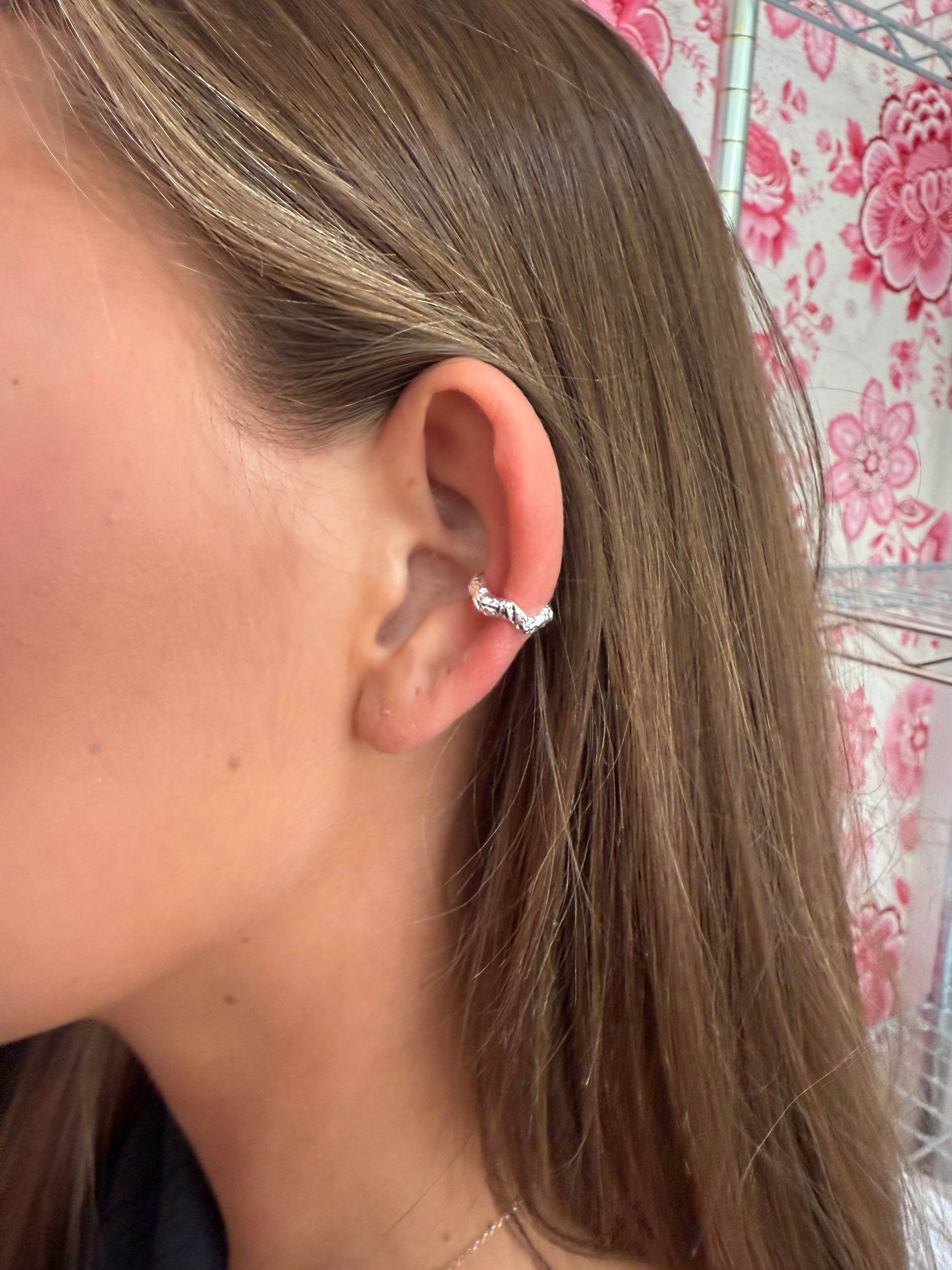 Ear Cuff - Sølv