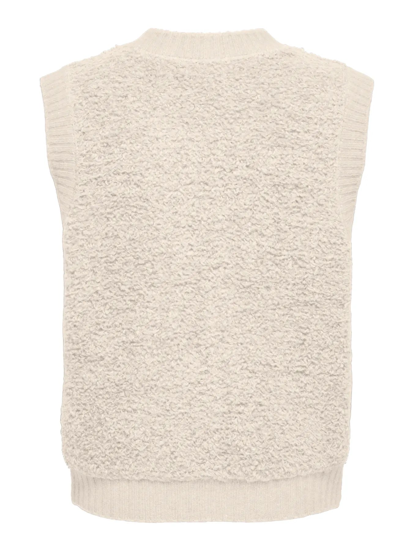 EIRA LIFE S/L ON BUTTON VEST - Birch