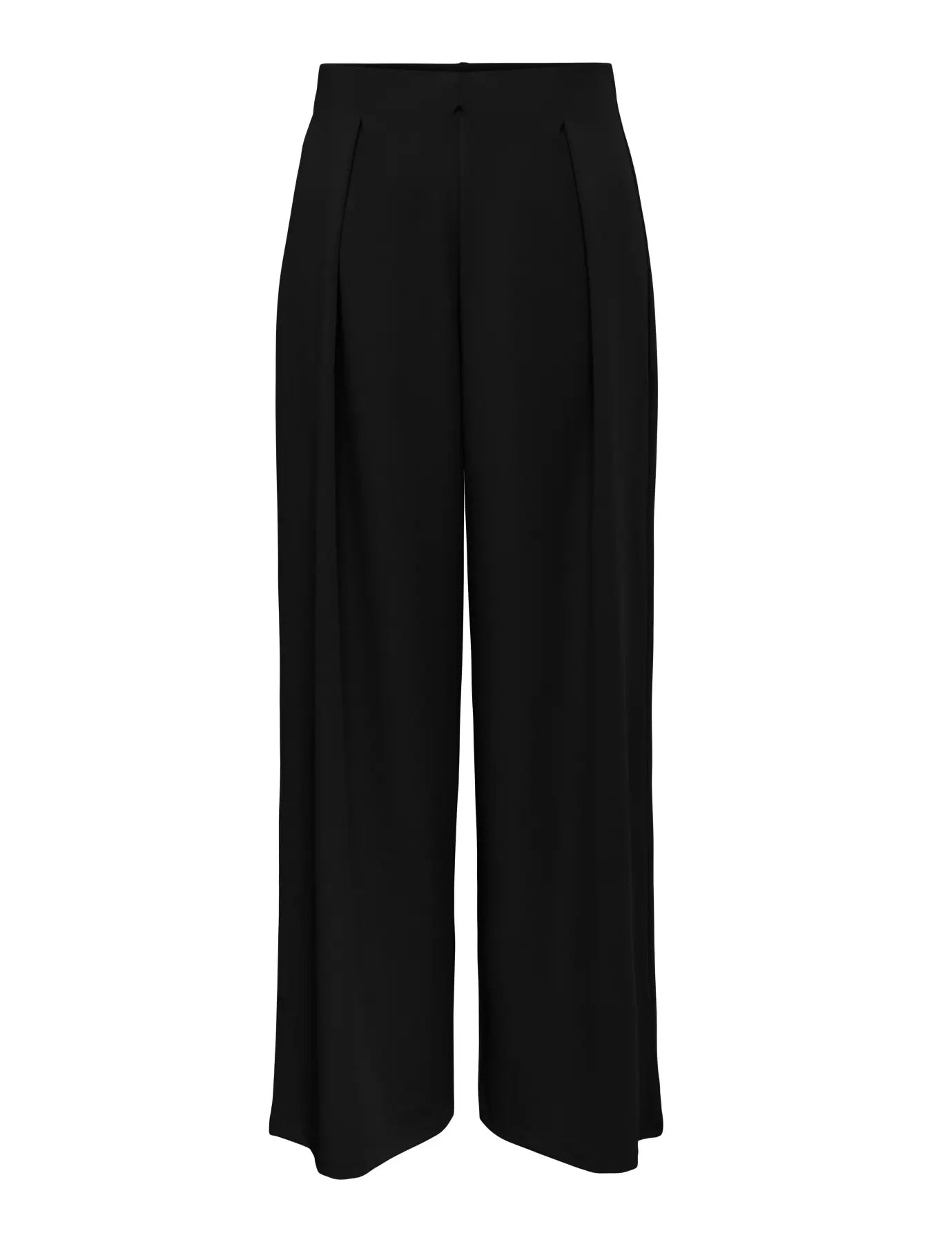 DINA LIFE PLEAT WIDE PANT - Black