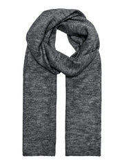 ELANORA LONG SCARF - Dark Grey Melange