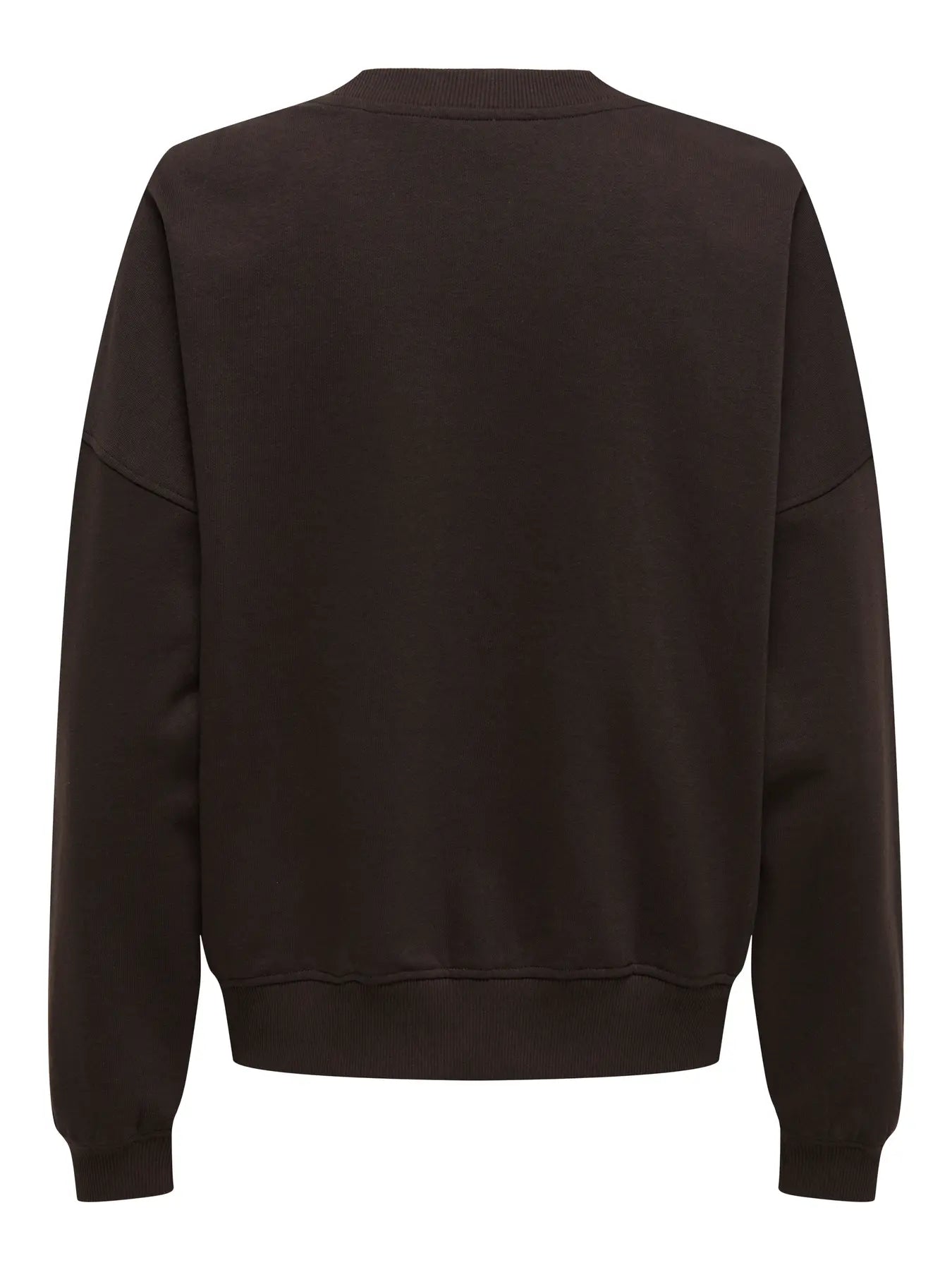 MESA O-NECK EMB SWEAT - Ganache PARIS CD EMB