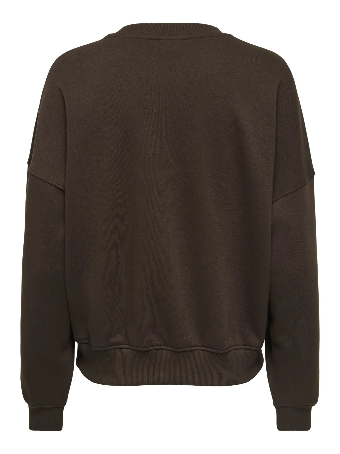 MESA LS O-NK EMB SWEAT - Chocolate Torte_BIRCH+EBB