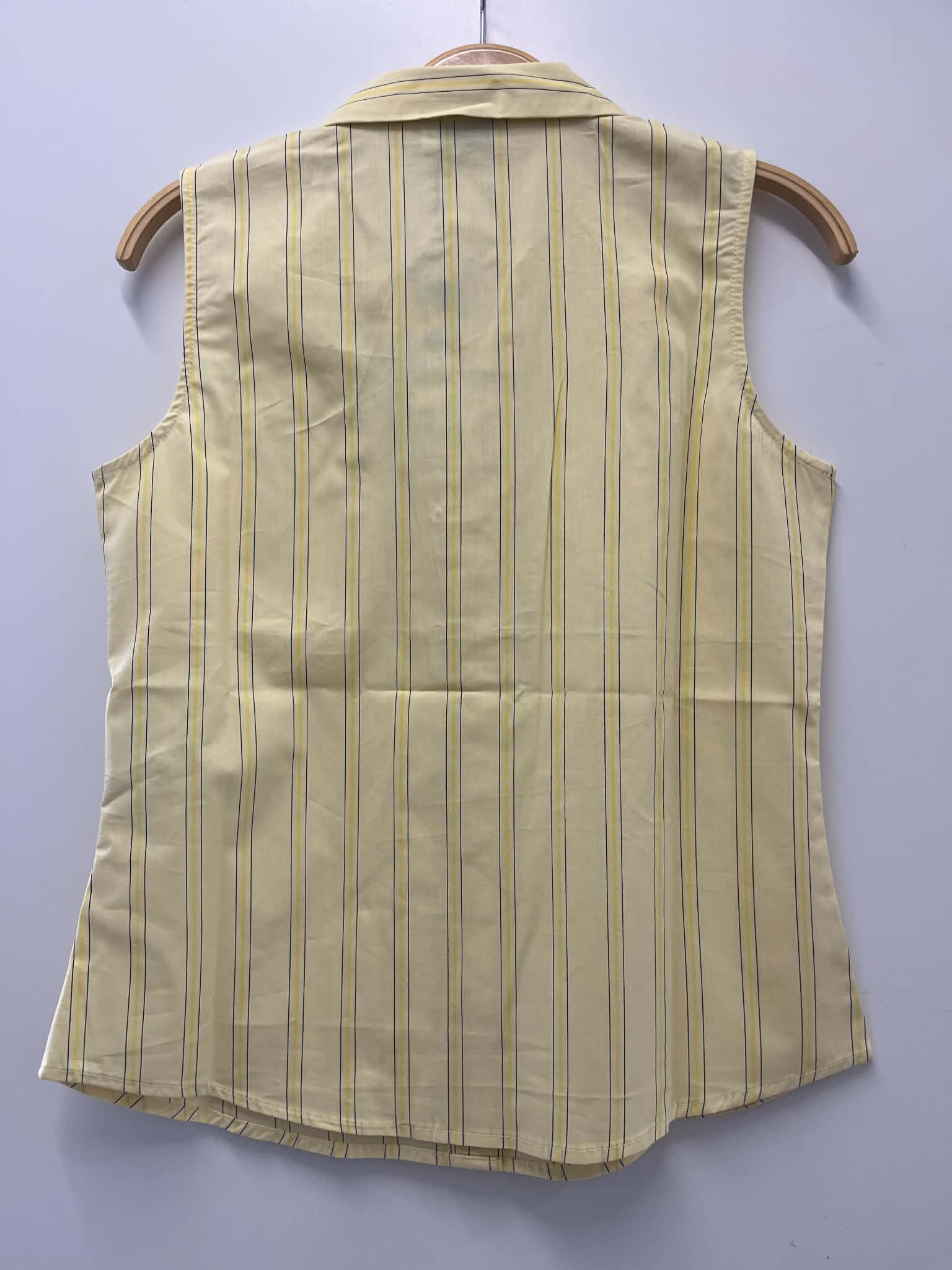 MIO S/L SHIRT - French Vanilla LEMON DROP & BLACK