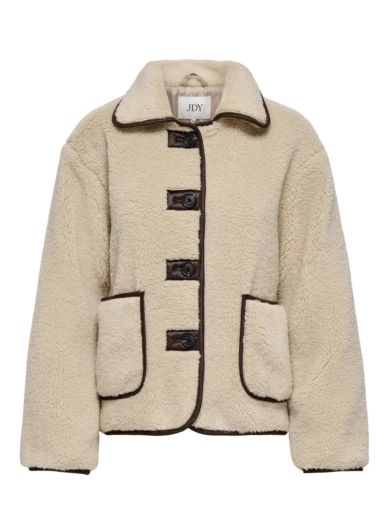 NOELLA LIFE TEDDY JACKET - Cement