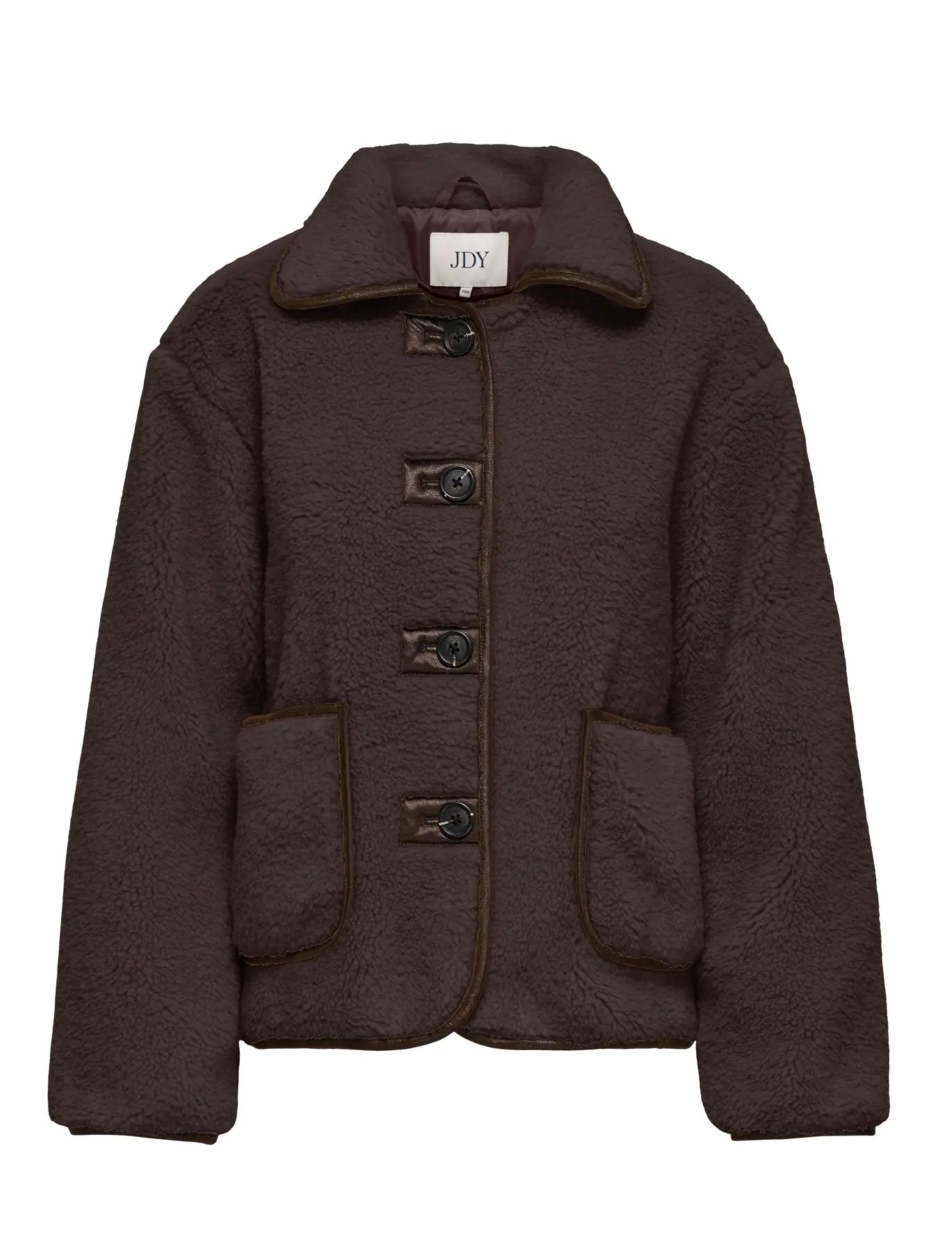 NOELLA TEDDY JACKET - Chocolate Torte