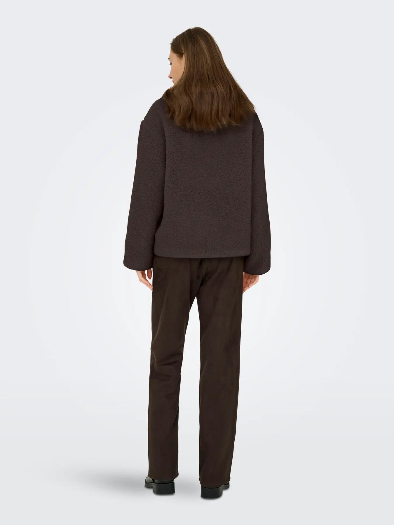 NOELLA TEDDY JACKET - Chocolate Torte