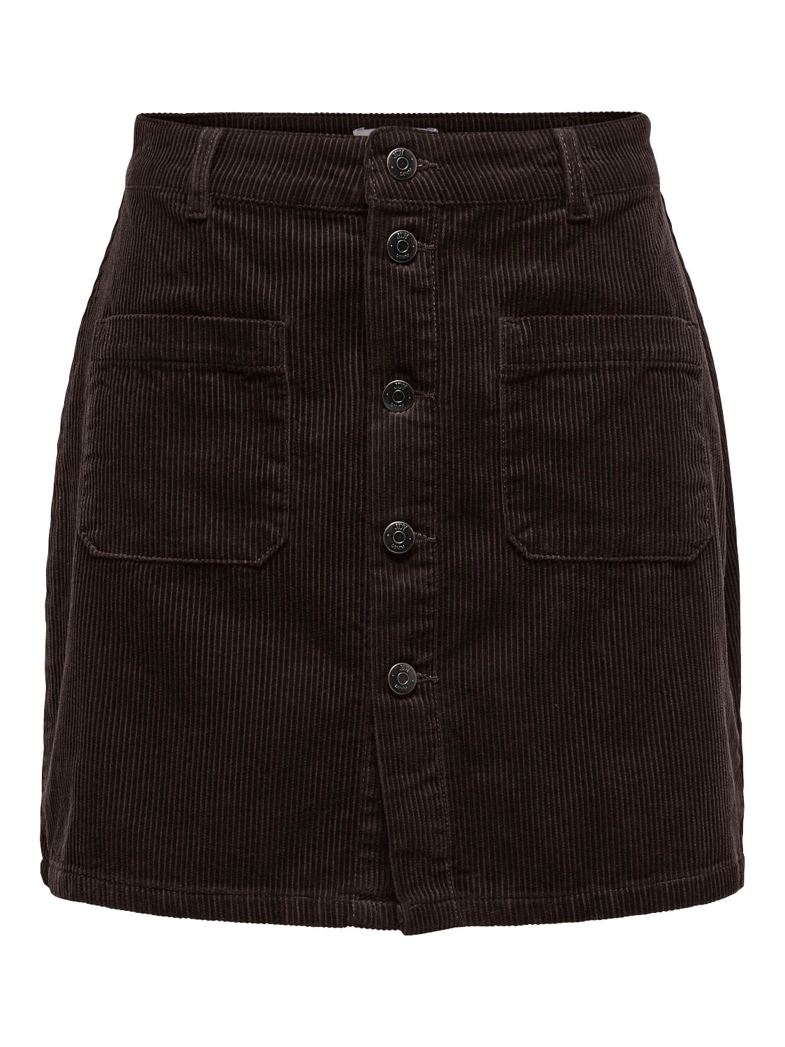 SHIRAZ CORDUROY SKIRT - Chocolate Torte