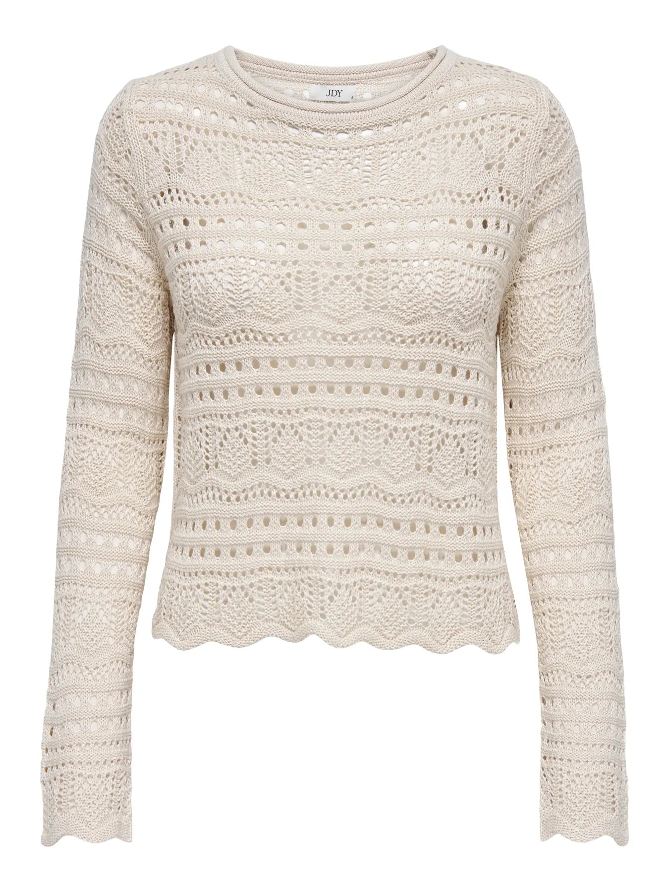 SUN LAY LS BOATNECK PULLOVER - Tapioca