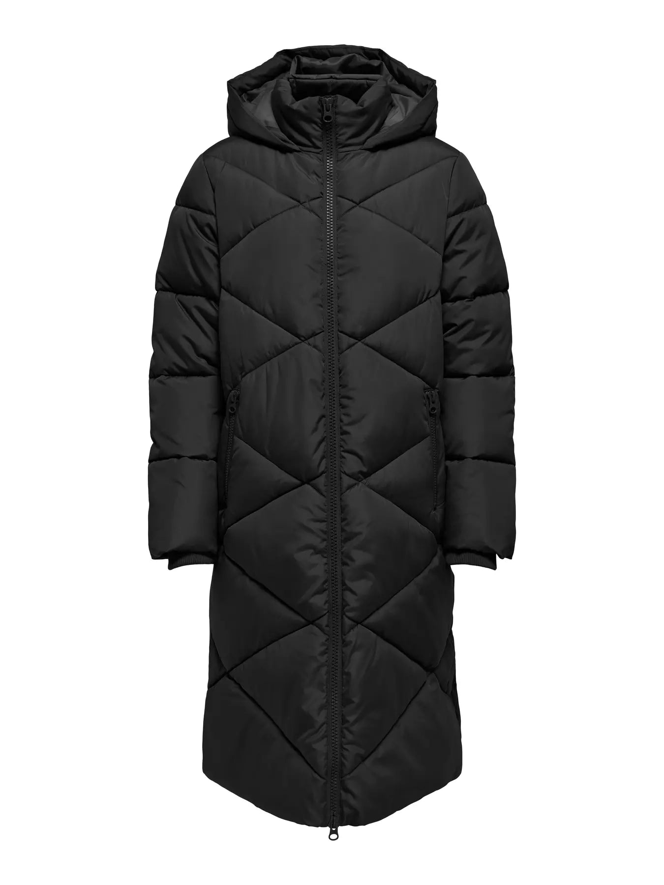 VISTA LIFE PADDED HOOD JACKET - Black