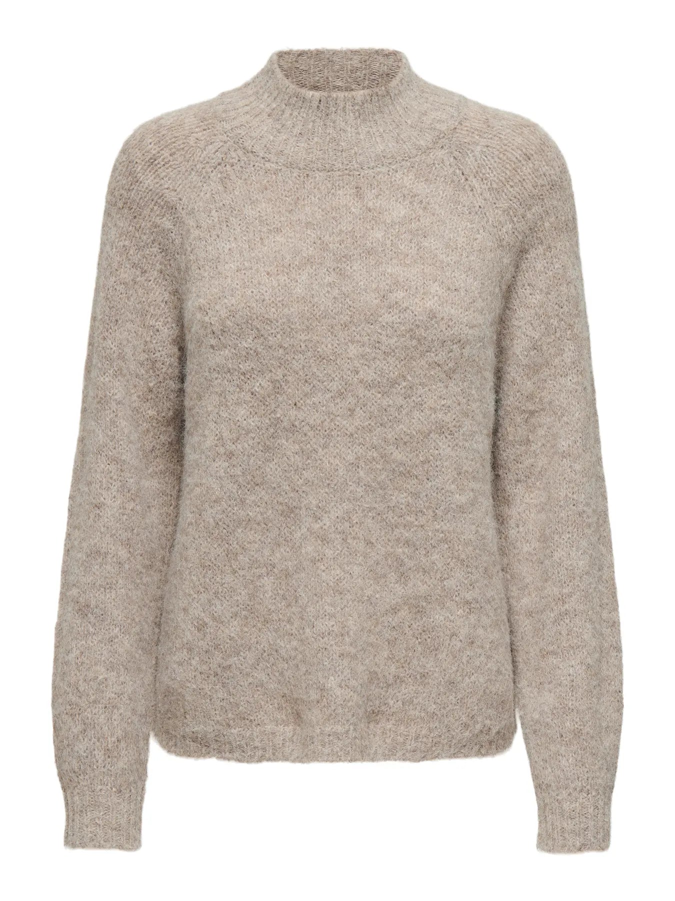 ZOEY LIFE L/S RAGLAN PULLOVER - Chateau Gray MELANGE