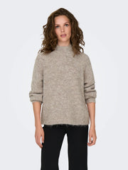ZOEY LIFE L/S RAGLAN PULLOVER - Chateau Gray MELANGE