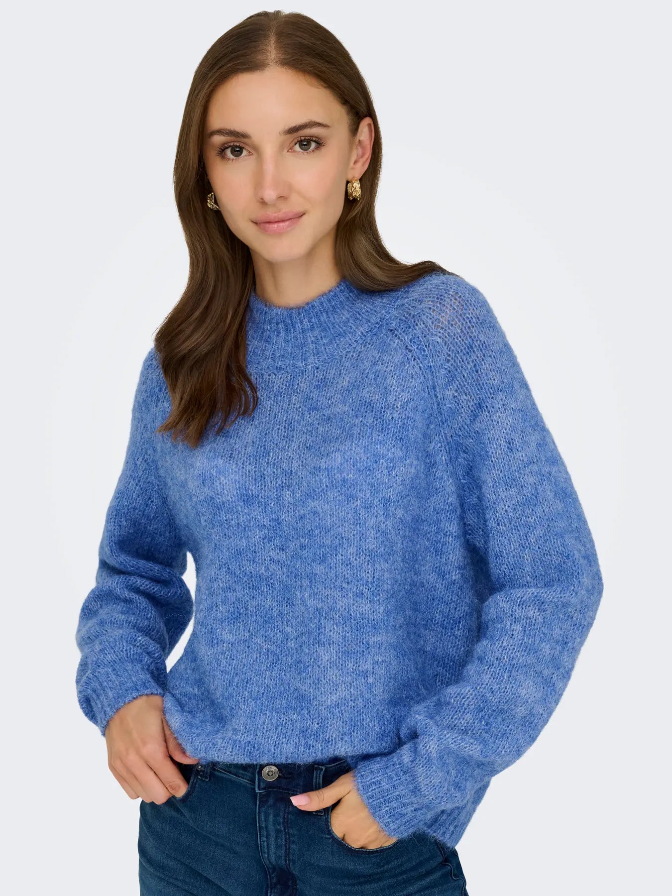 ZOEY LIFE L/S RAGLAN PULLOVER - Ebb And Flow MELANGE