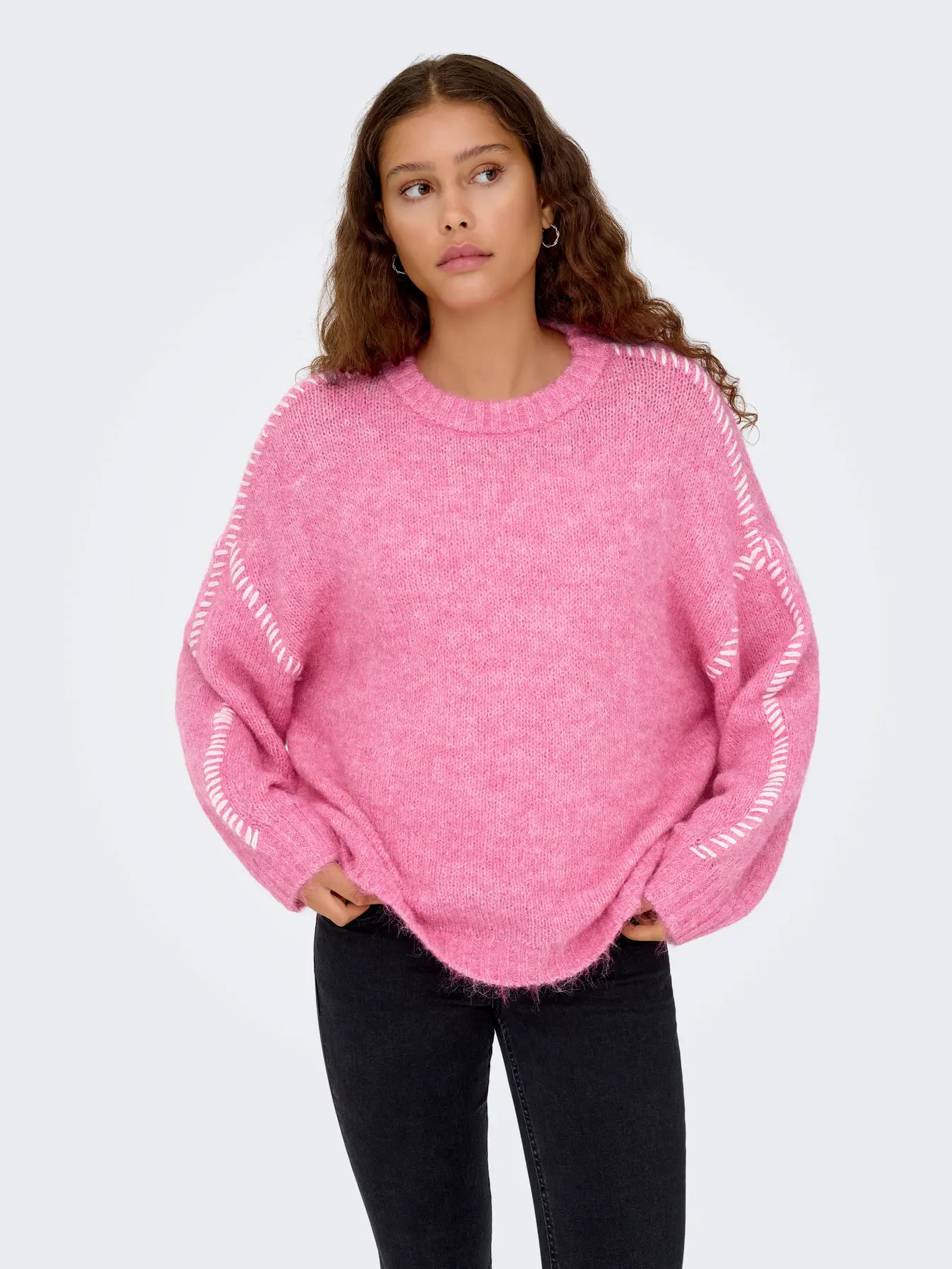 ZOEY LIFE ON STITCH PULLOVER - Lilac Sachet