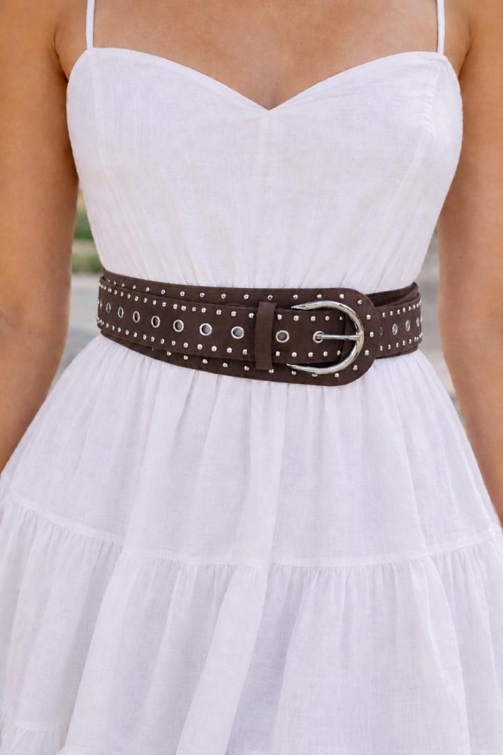 Dakota Belt - Dark Brown
