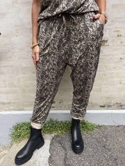 Alma Pants - Mocca Brown Lace