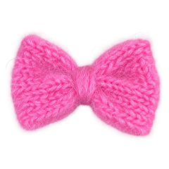 BOW Broche Mohair - Pink