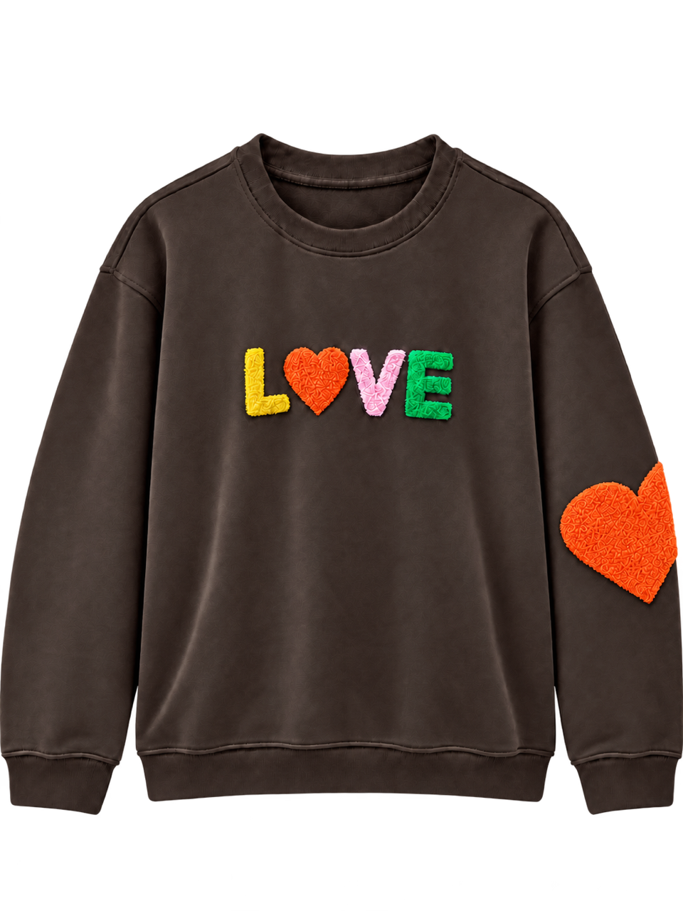 Sweat LOVE - Chicory Coffee/Orange