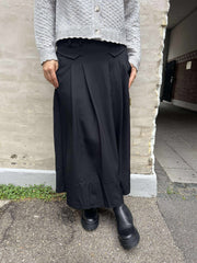 LunaCC Pocket Pleat Skirt - Black