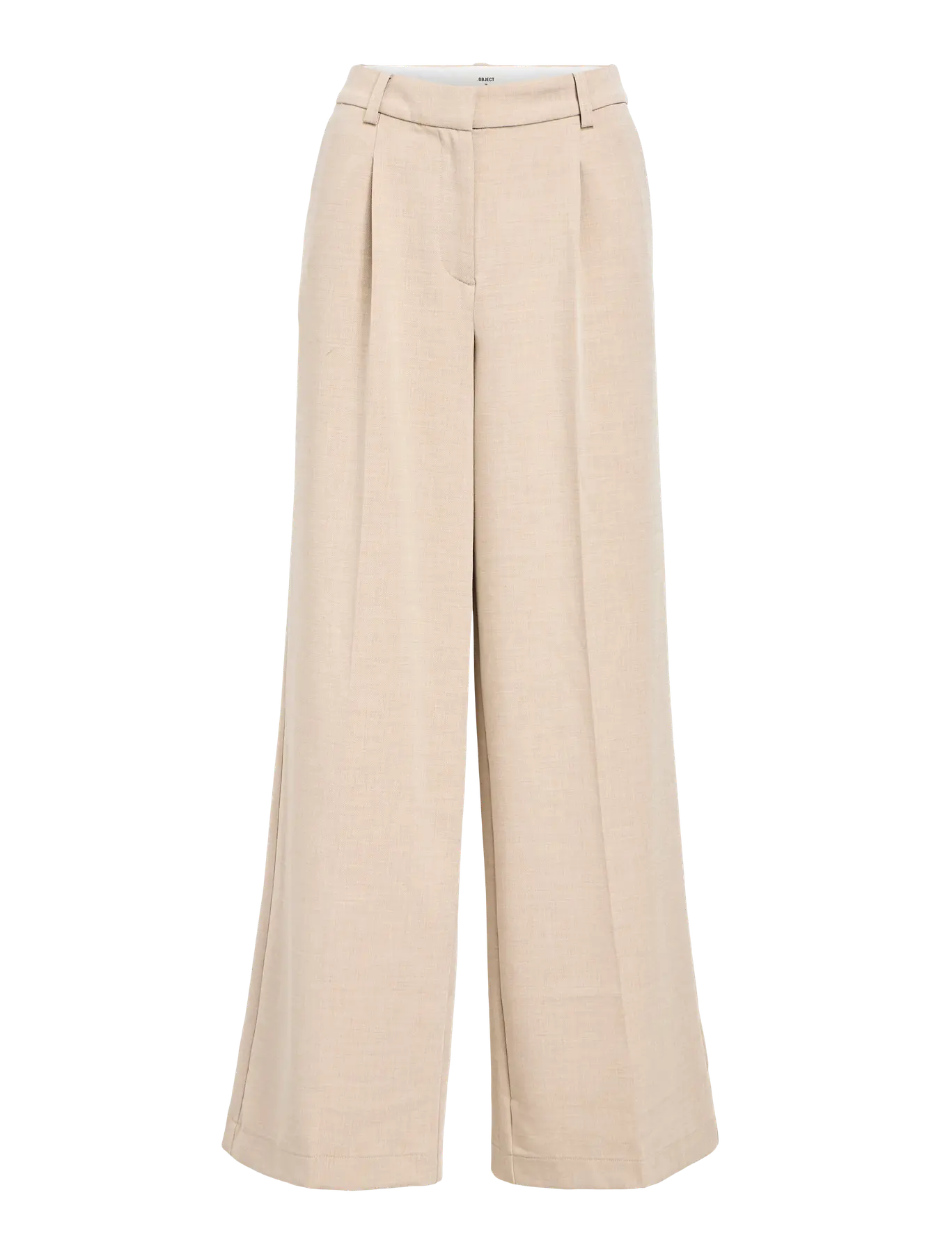 Ivy wide pant tannin melange
